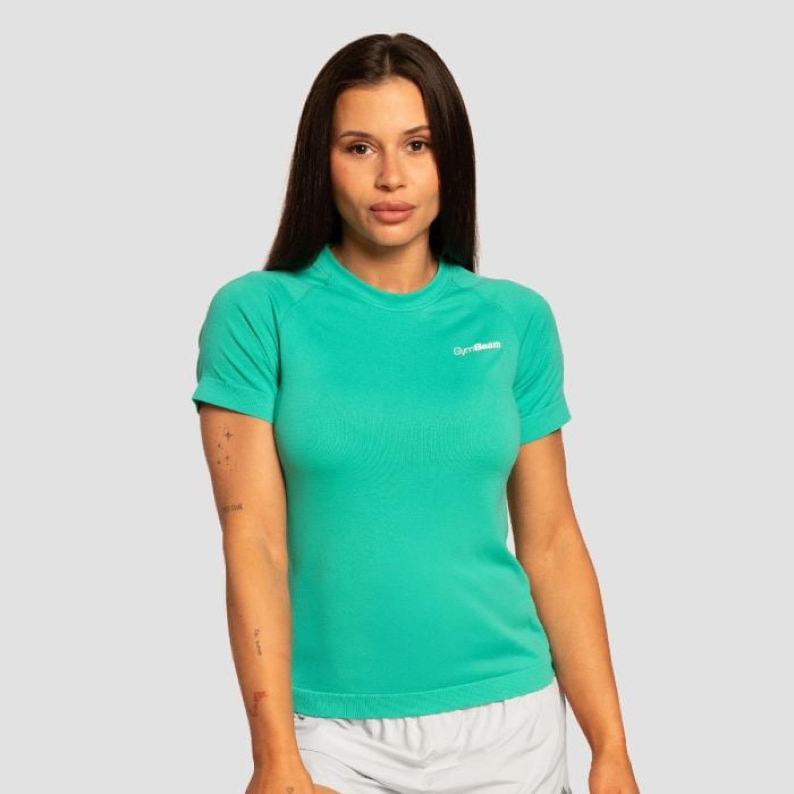 GymBeam Dámske bežecké tričko Pulse X Green XS · záber 1