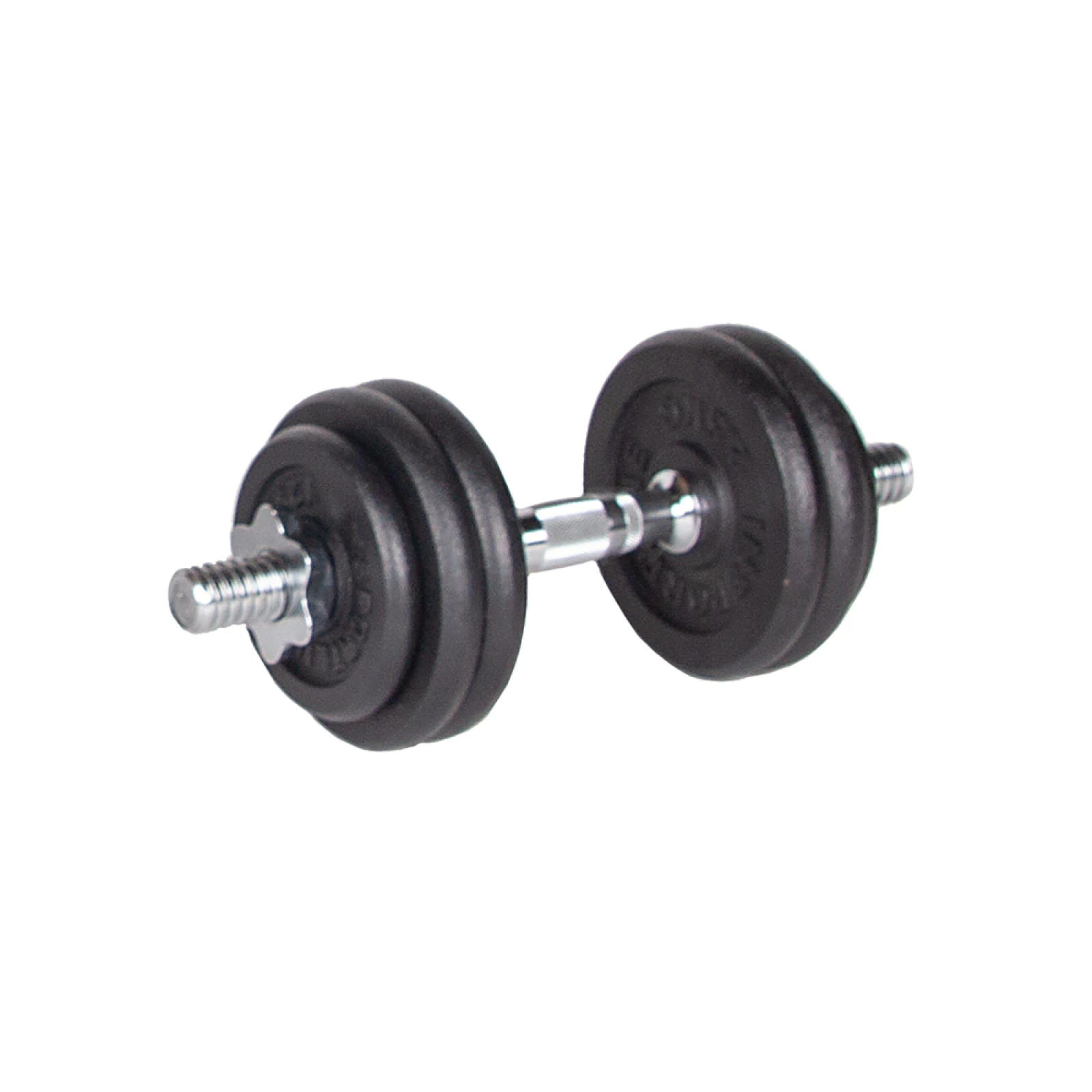 Nakladací činkový set inSPORTline Castblack 160+40 cm/30 mm 80kg · záber 3