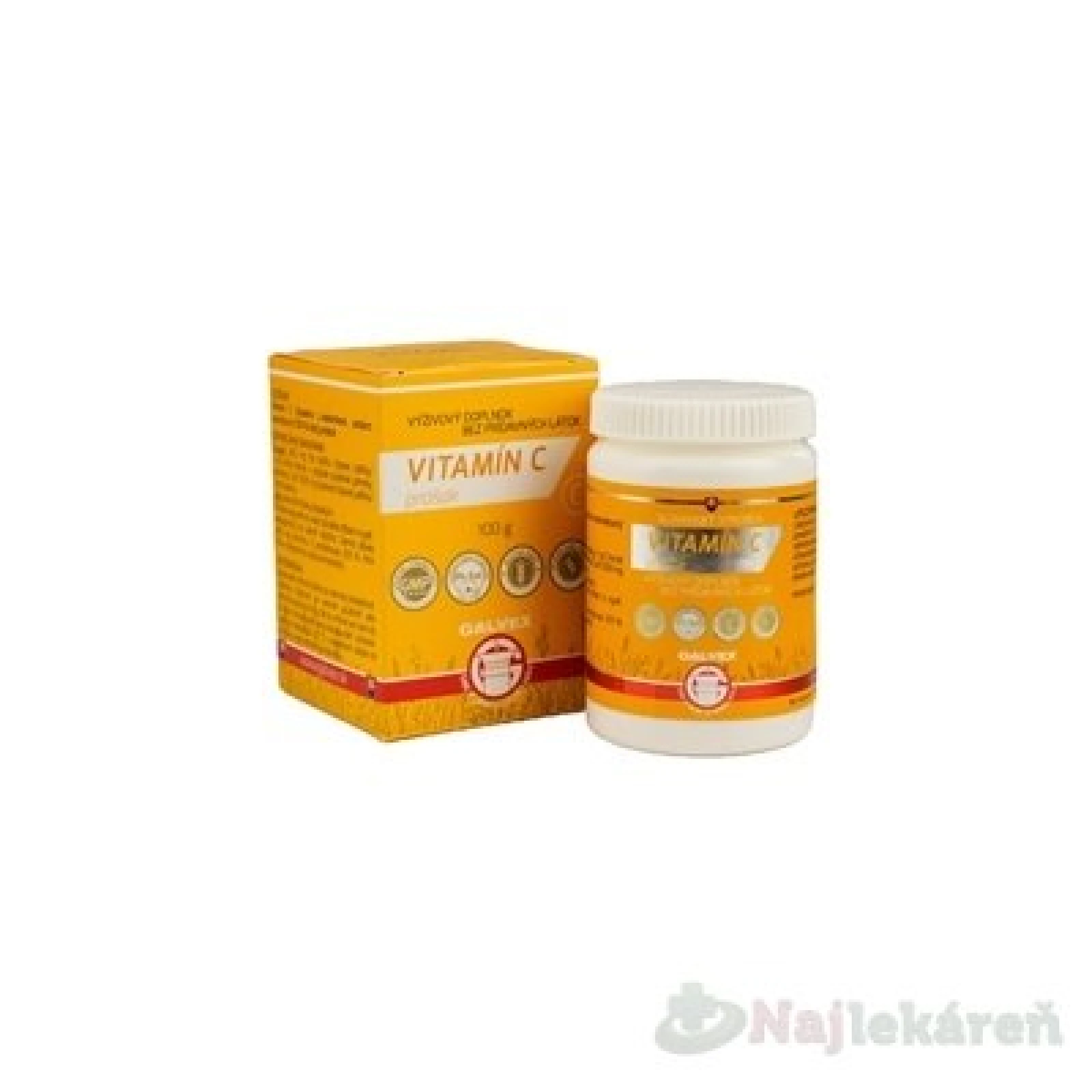 GALVEX VITAMÍN C 100g prášok · záber 1