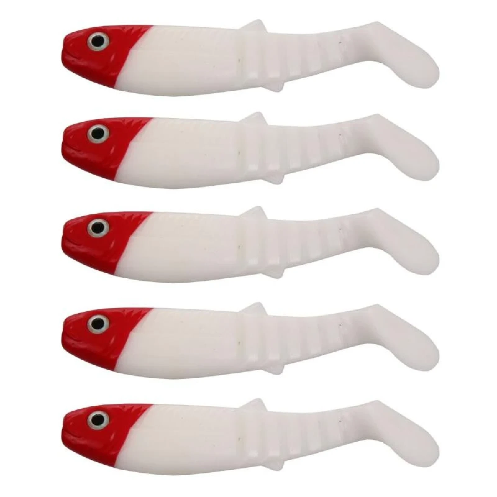 Merco Rubber Bait 10 gumové nástrahy 5 ks · záber 1