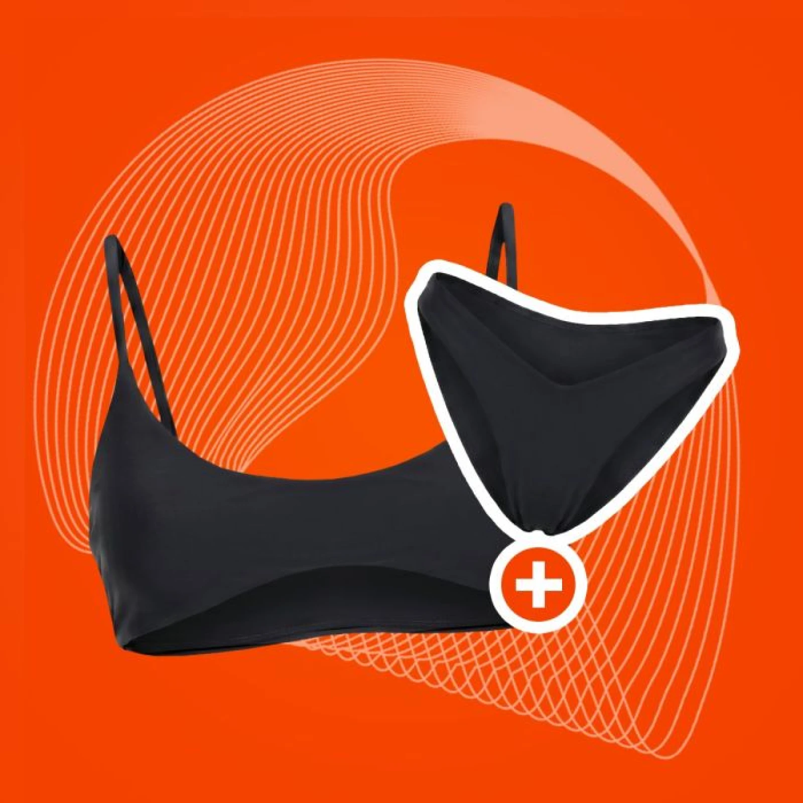 Бански горнище HAWAII Black - GymBeam - Размер: XL | Тегло: 0,07 g · záber 1