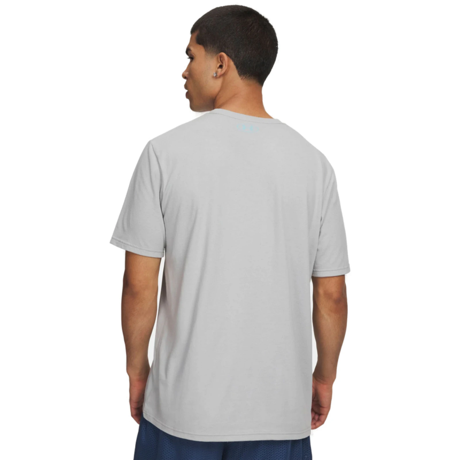 Pánske tričko s krátkym rukávom UNDER ARMOUR UA M WM Locker Tag SS-GRY · záber 3