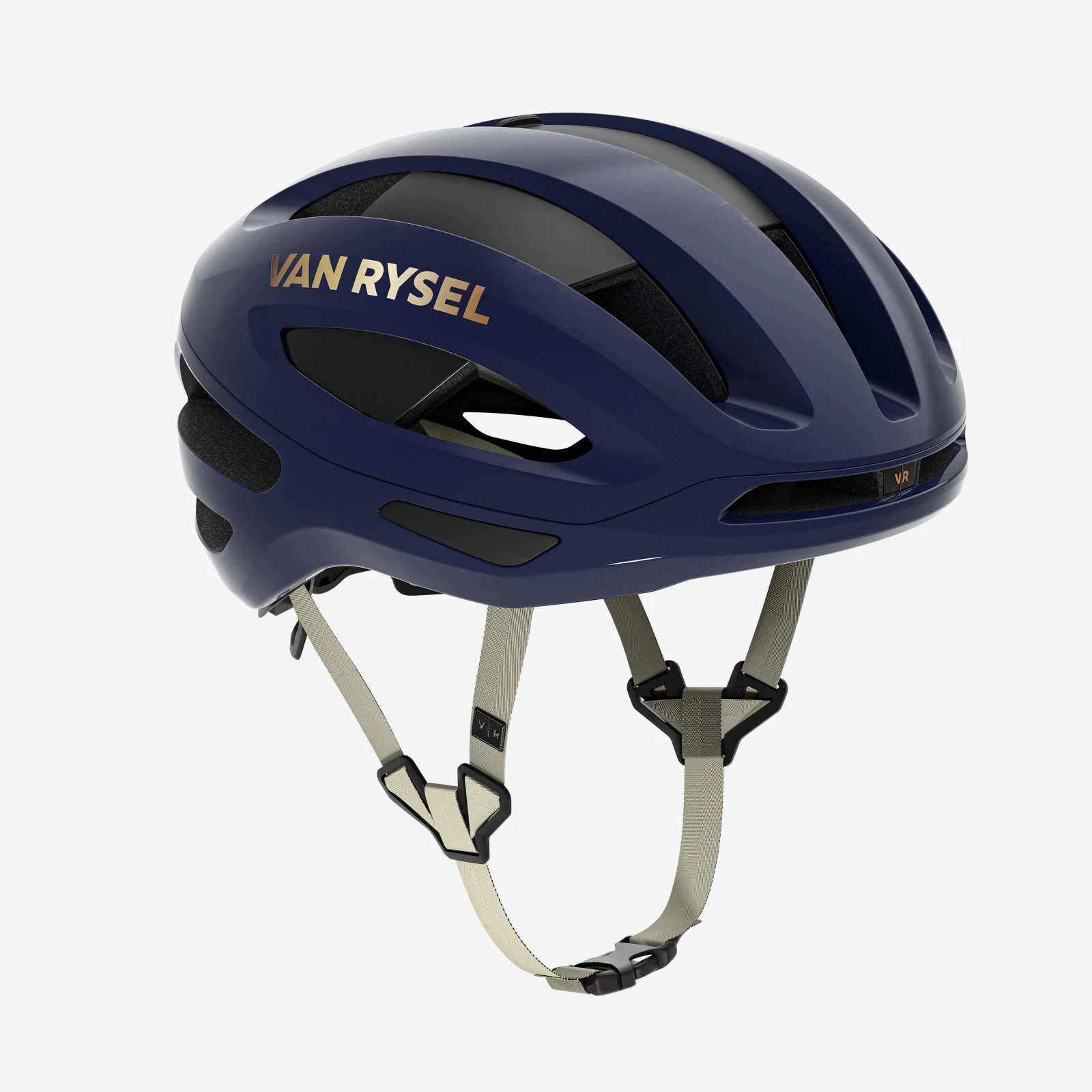 VAN RYSEL Prilba na cestnú cyklistiku EDR Ultra MIPS tmavomodrá M · záber 1