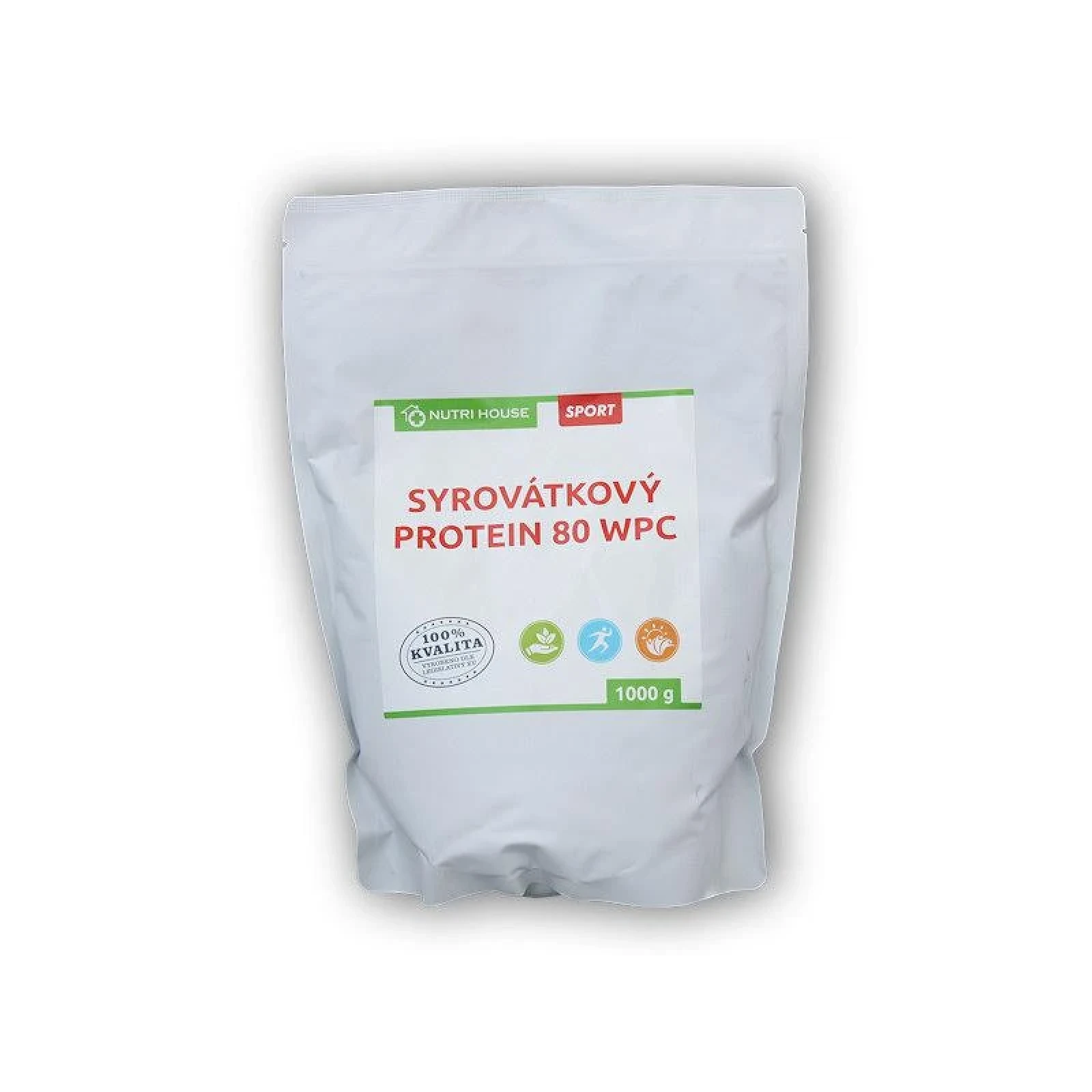 Nutri House Syrovátkový protein 80% sáček 1000g · záber 1