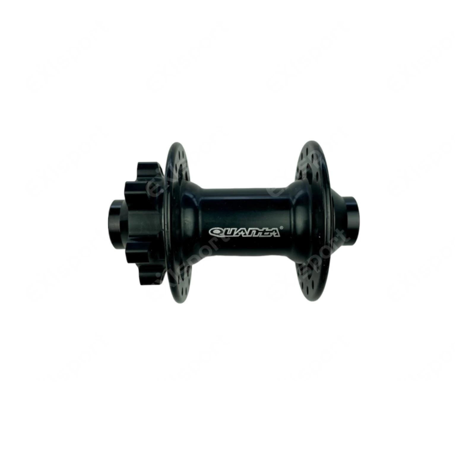 ND na kolesá AMULET Front hub KT 15 mm 13Gx32 holes, black · záber 3