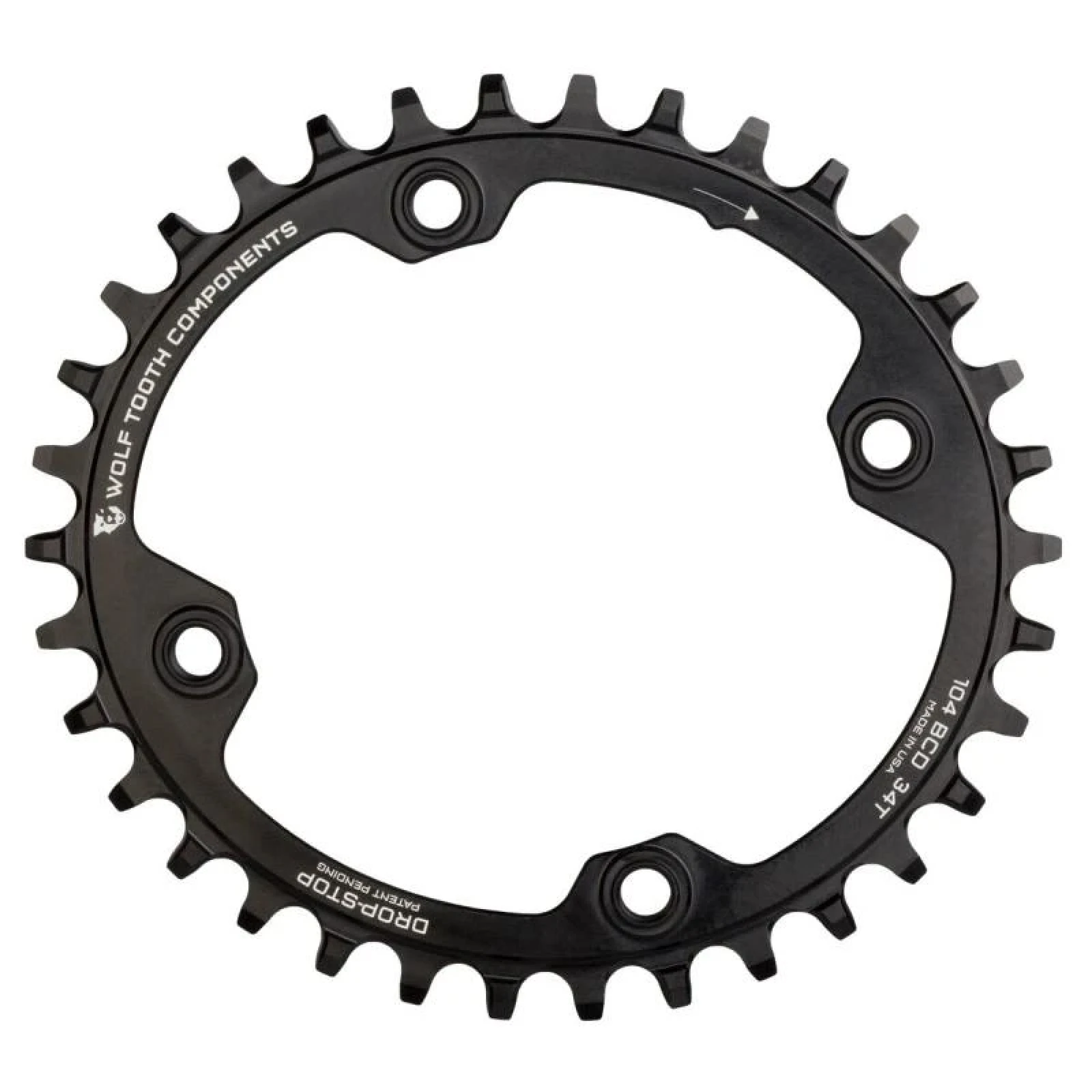 Wolf Tooth Převodník 104x32 Bcd Oval · záber 1