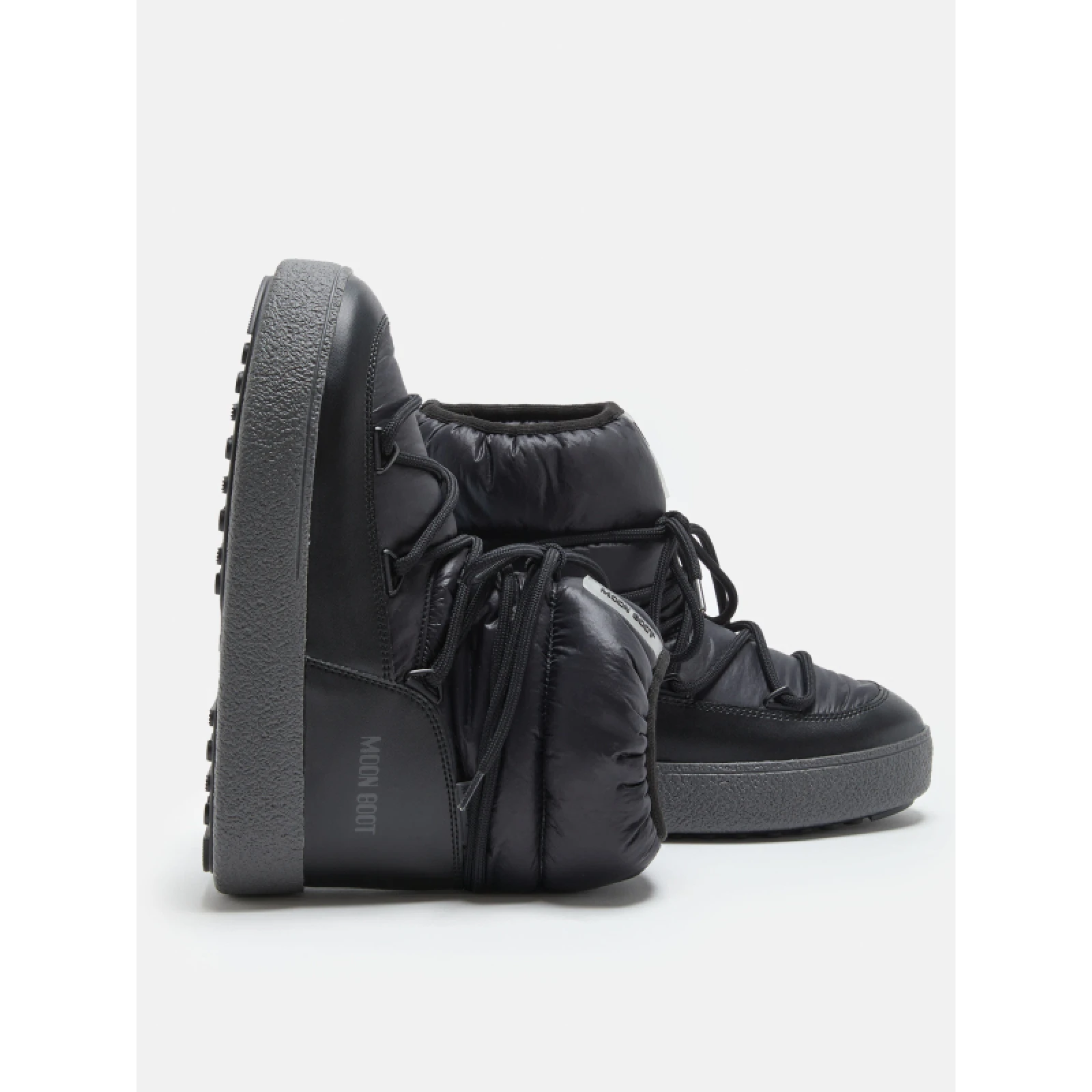 Dámske členkové zimné topánky MOON BOOT MB LTRACK LOW NYLON WP, N001 BLACK · záber 3
