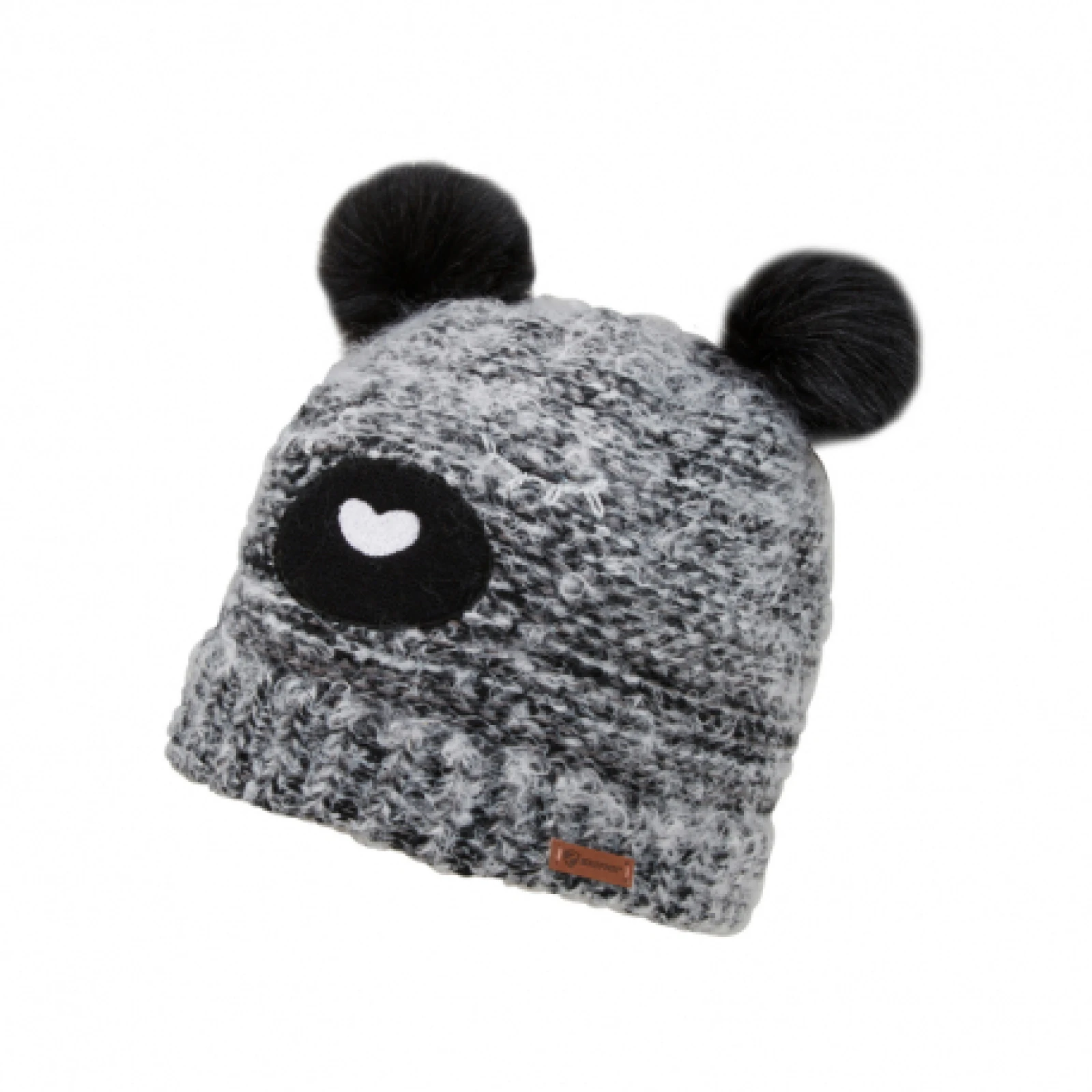 Juniorská zimní čepice ZIENER ISEL junior hat Black · záber 1