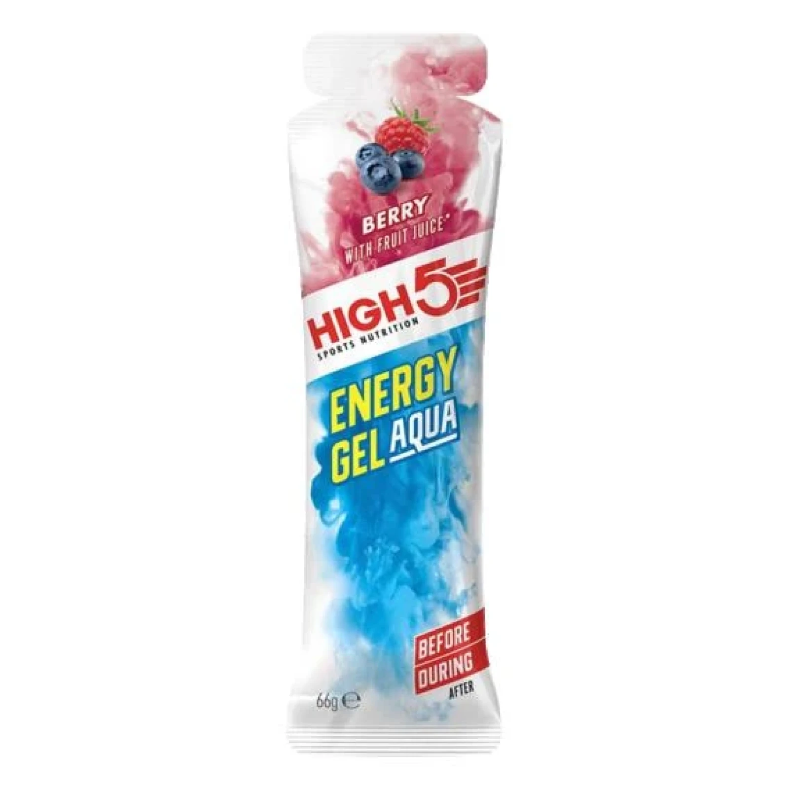 HIGH5 Energy Gel Aqua 66g - Barva: Vícebarevná | Příchuť: Berry · záber 1