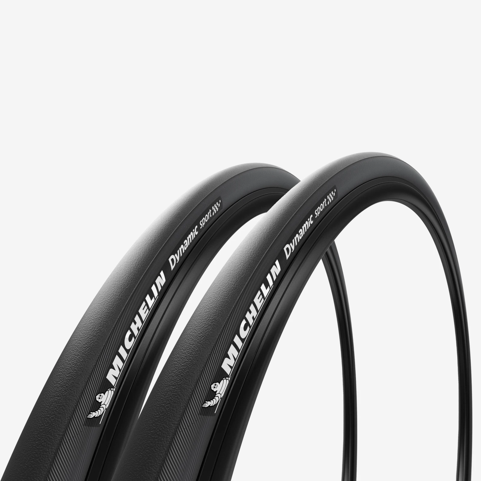 MICHELIN Sada 2 cestných plášťov Dynamic Sport 700 × 25 / ETRTO 25-622 čierne bez · záber 1