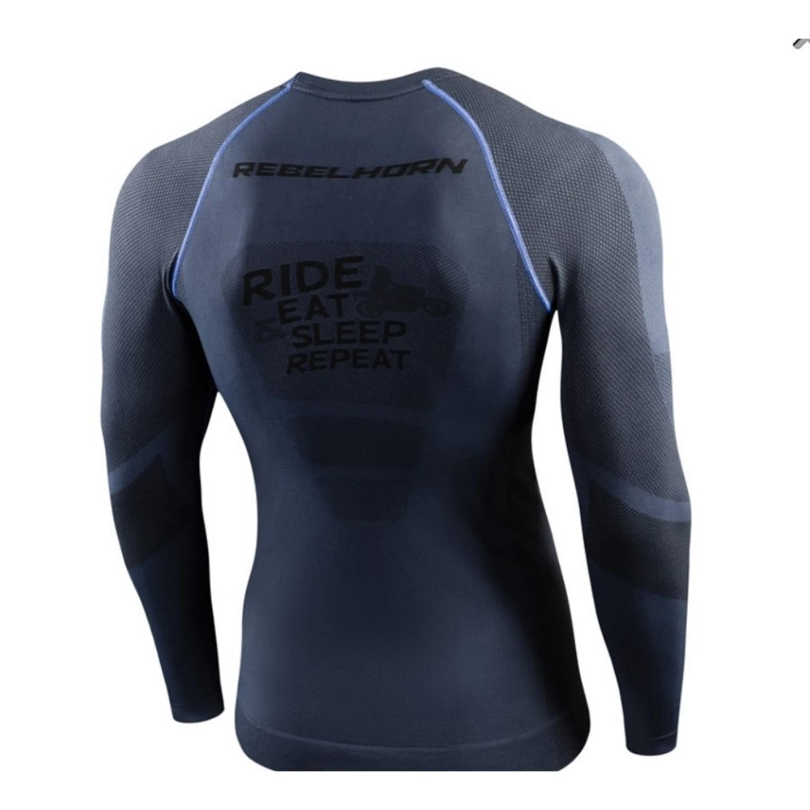 Rebelhorn Freeze Jersey šedo-čierna - XS · záber 2