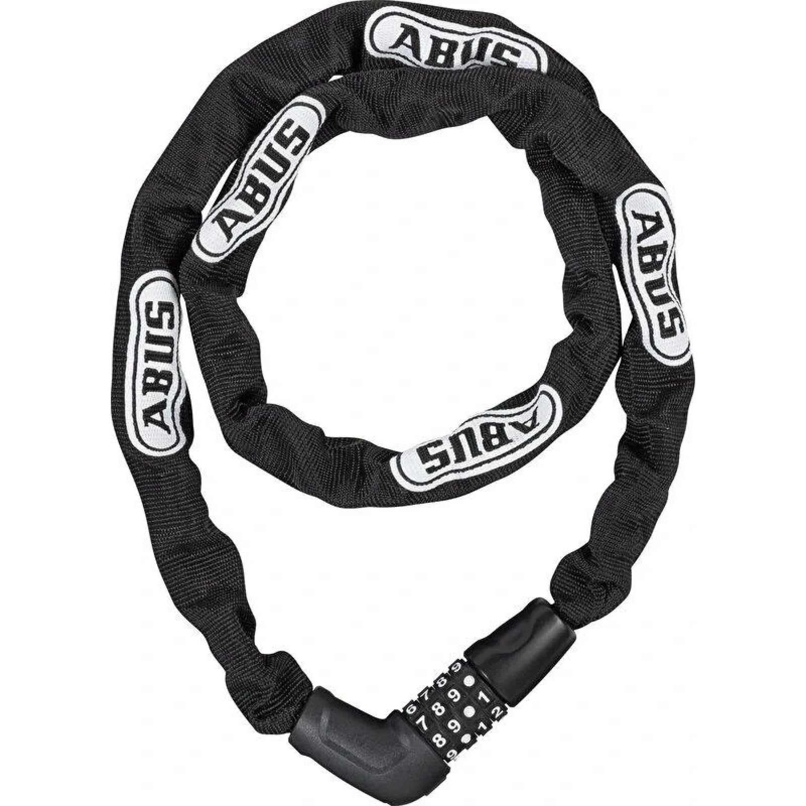 Abus řetězový zámek 5805C/110 Steel-O-Chain černý kódový · záber 1
