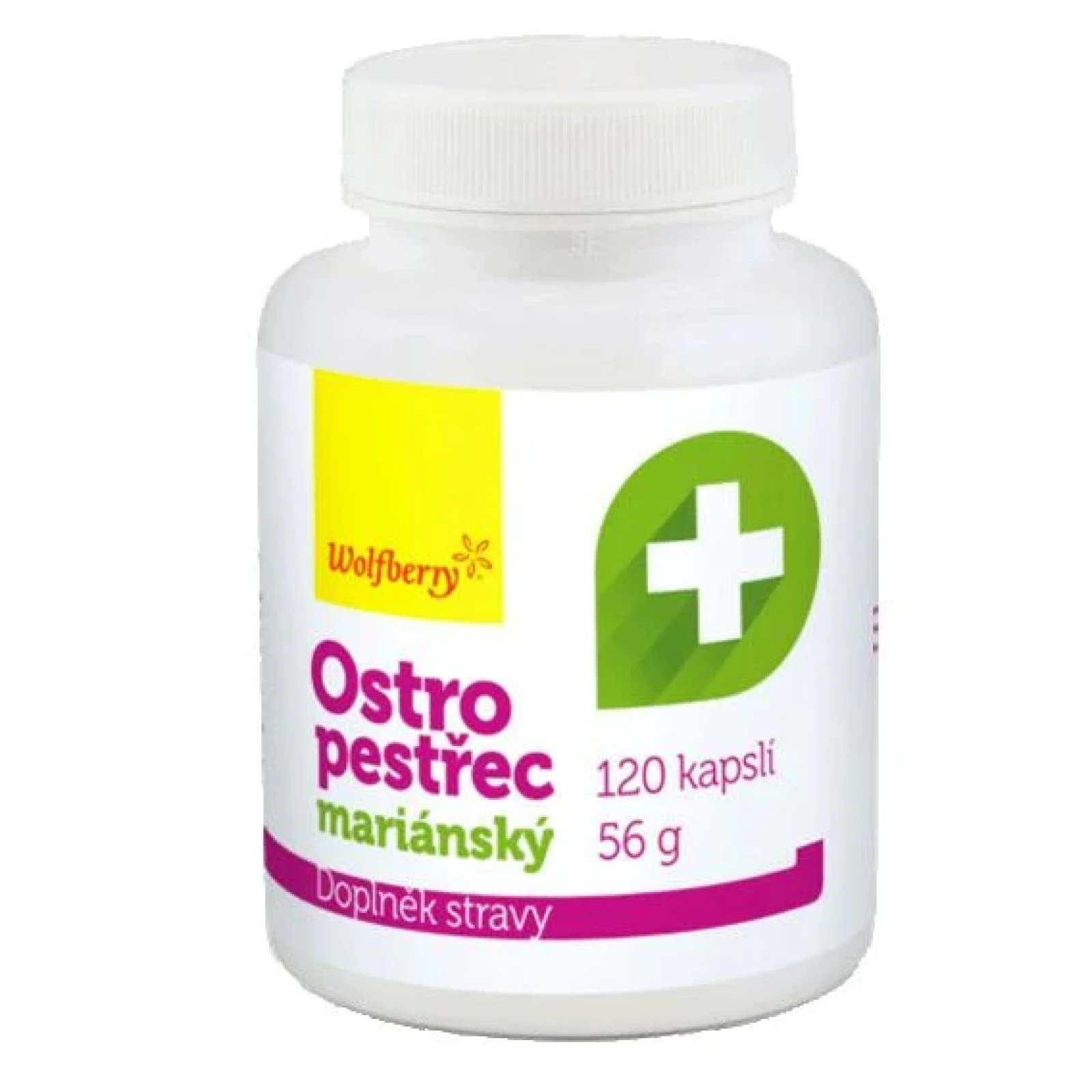 Wolfberry Ostropestřec mariánský 120 kapslí · záber 1