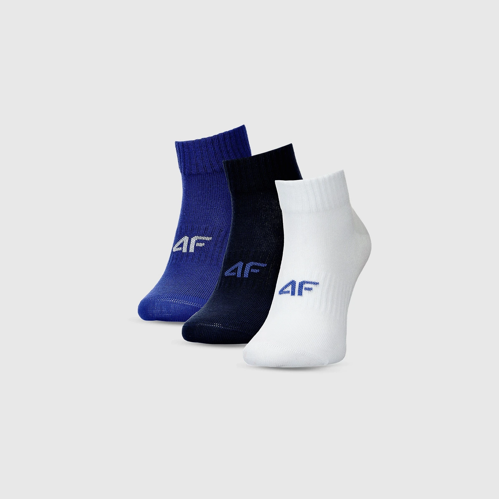 Chlapecké casual ponožky nad kotník (3-pack) - multicolor · záber 1
