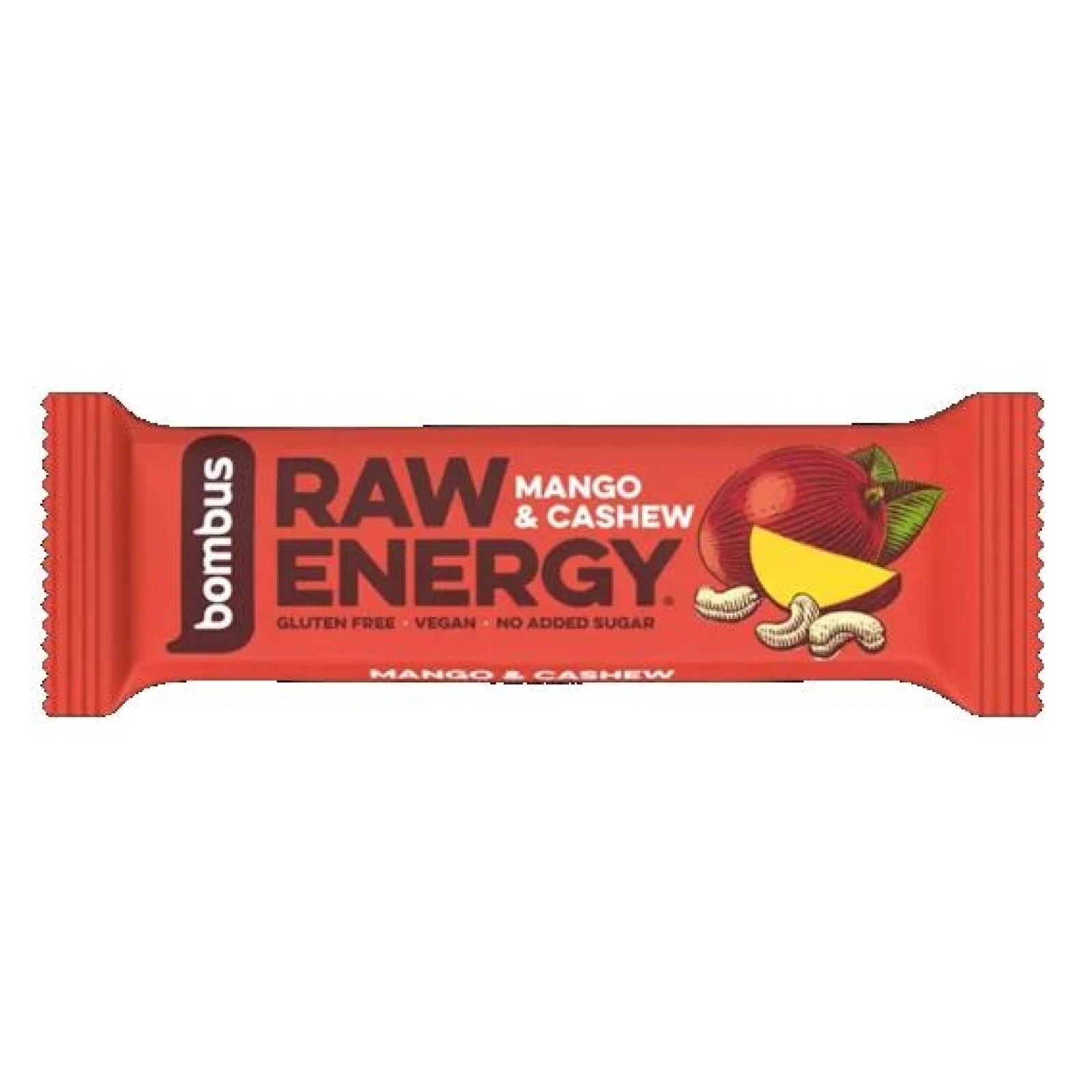 Bombus Raw Energy 50g - Příchuť: Kokos, banán · záber 1