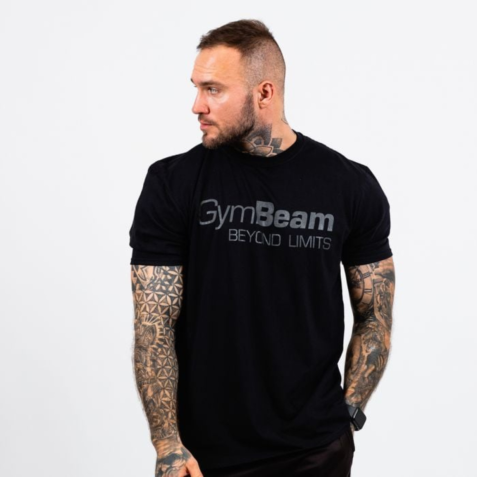 GymBeam Tričko Beyond Limits Black XLXL · záber 1