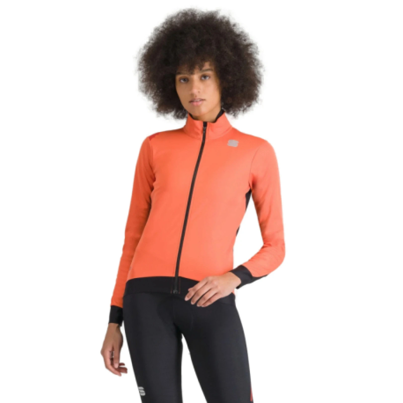 Dámská cyklistická bunda SPORTFUL Fiandre medium w jacket, pompelmo · záber 1