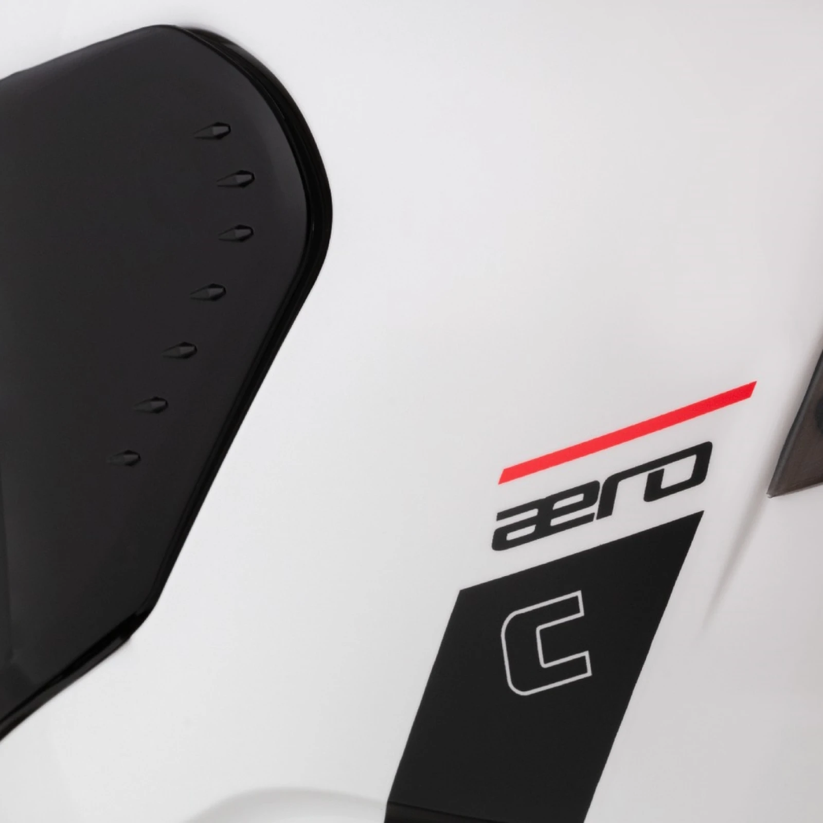 Cassida Aero Solid biela/čierna XS (53-54) - Veľkosť: 53-54, XS · záber 4