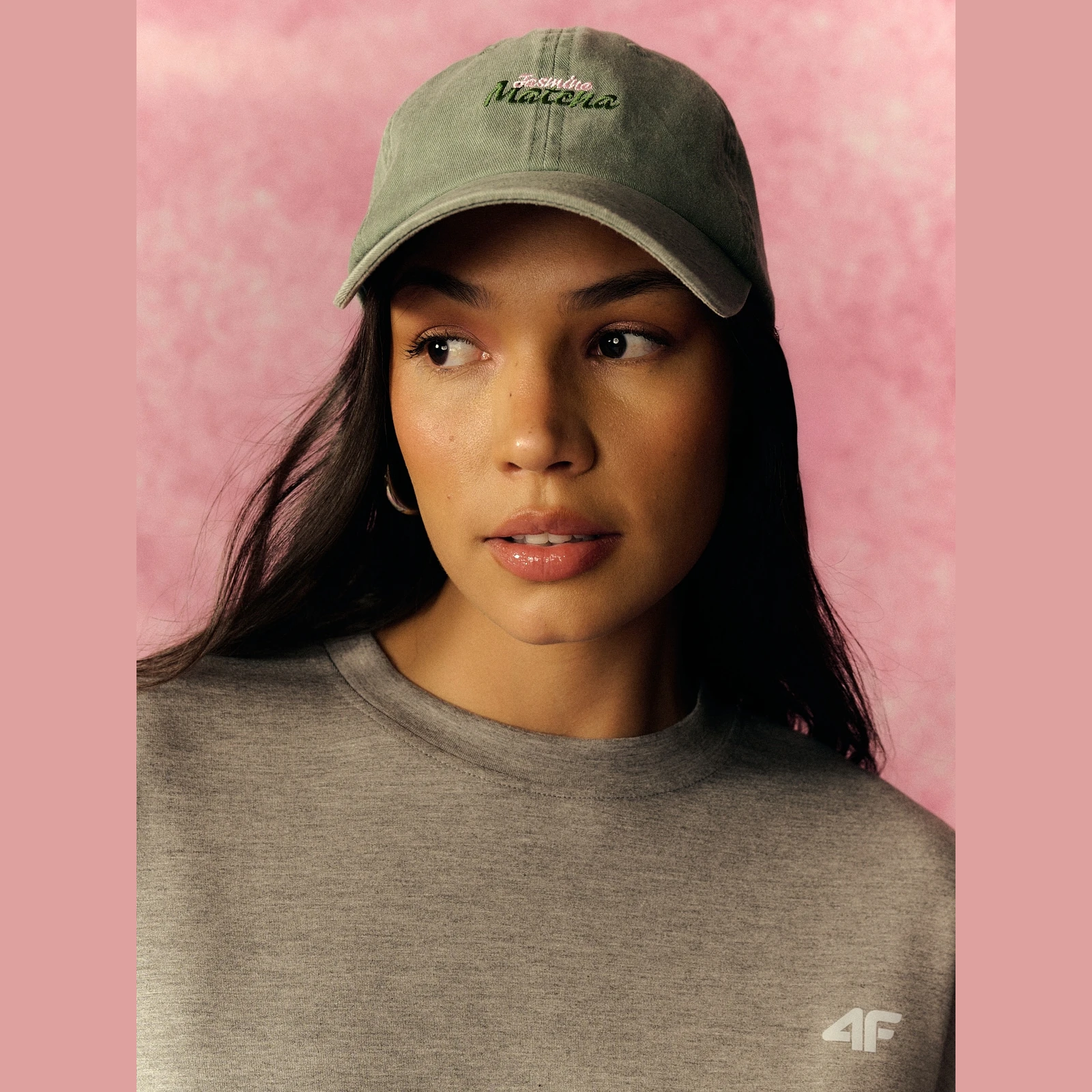 Dámská strapback kšiltovka - zelená · záber 1