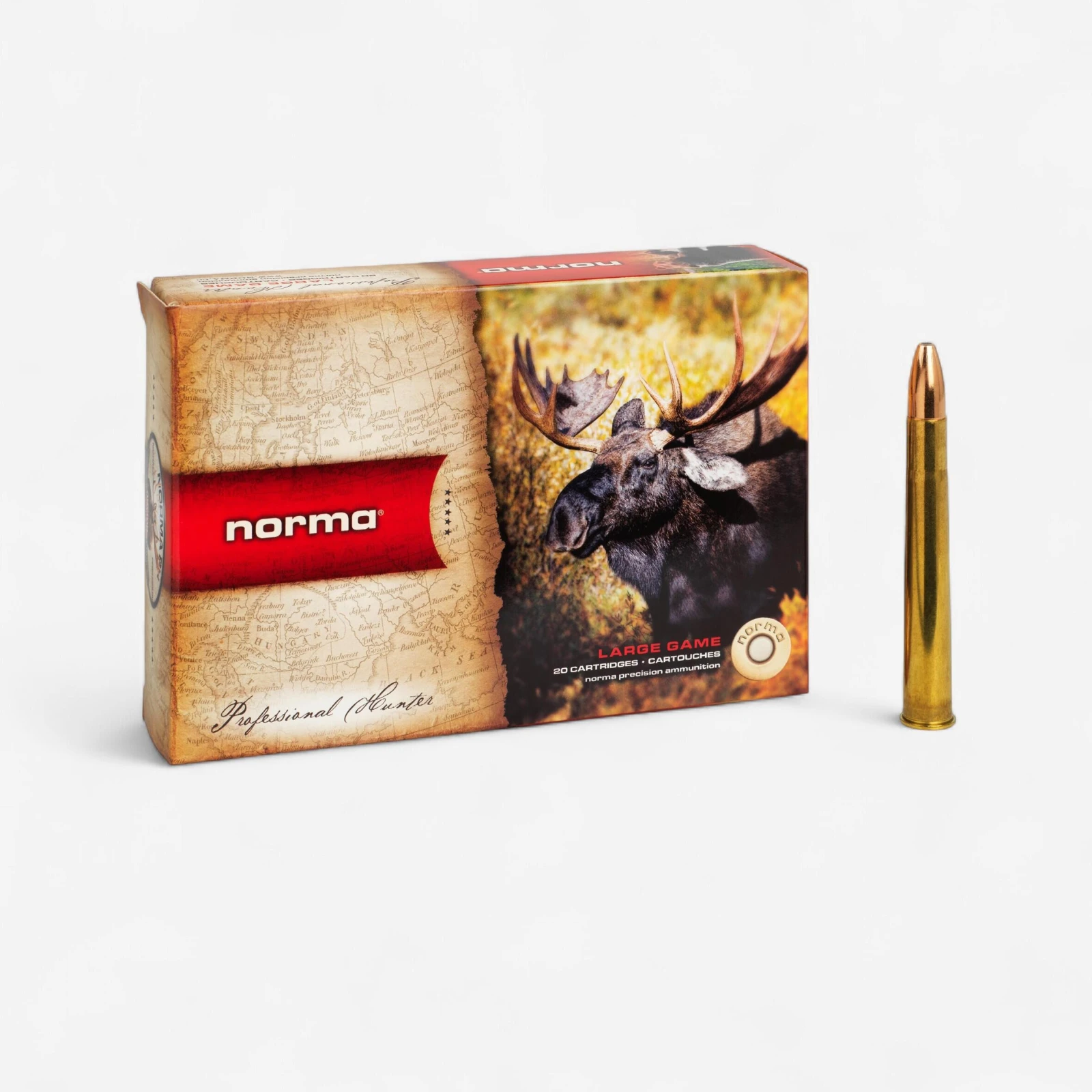 NORMA Náboj Norma 9,3x74R Vulkan 15 gramov 15 g · záber 1