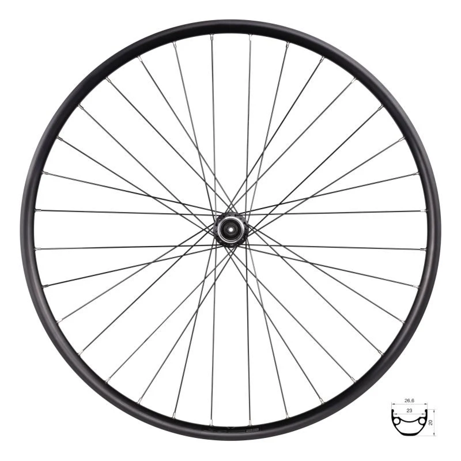 Force Kolo zadní XC DISC 622x23 TX505-CL 32d · záber 1