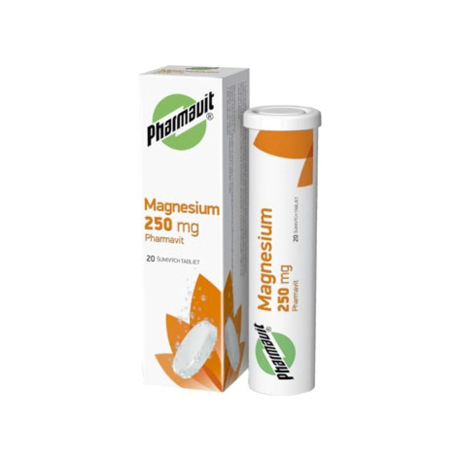 Walmark Magnézium 250 mg Pharmavit šumivé tablety · záber 1