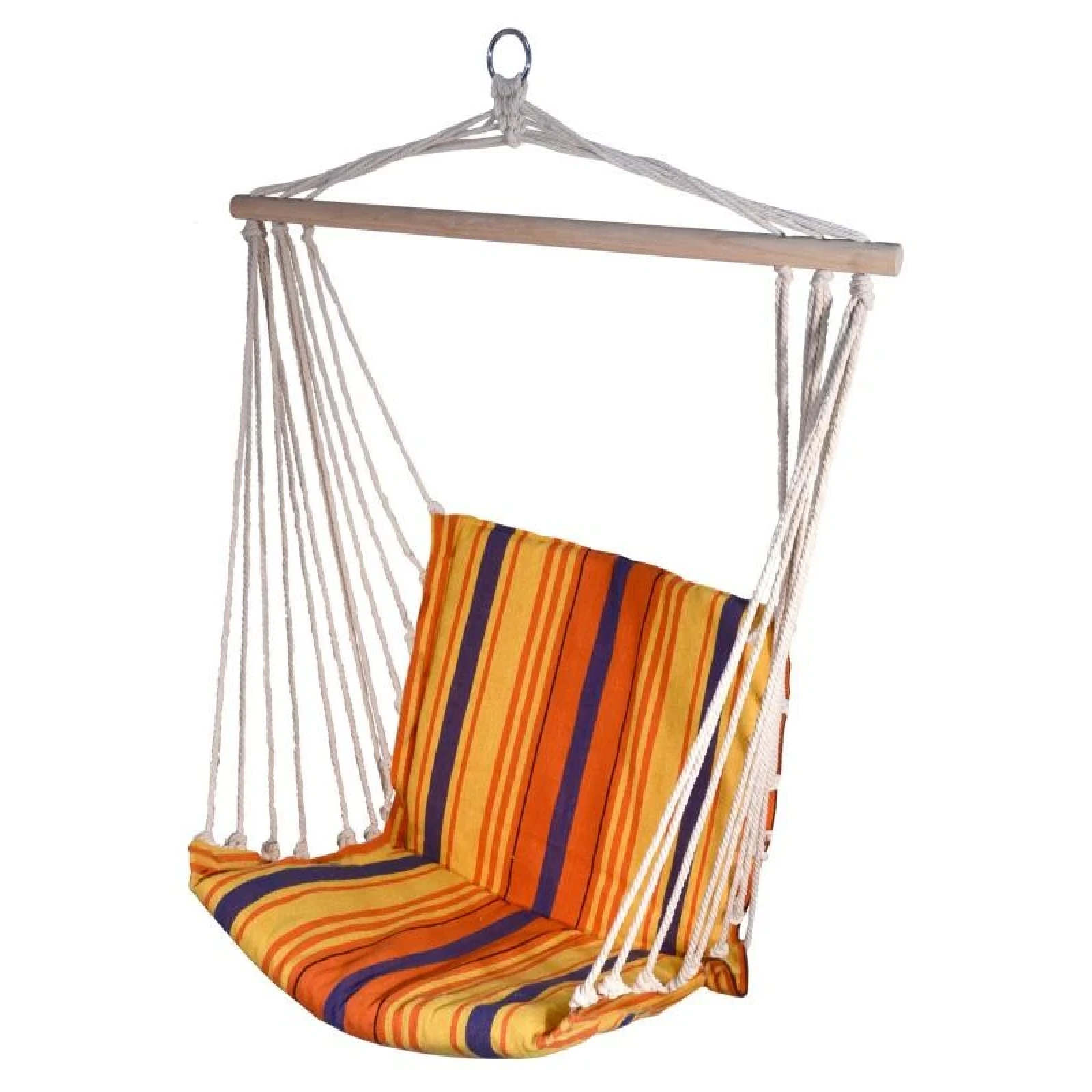 Cattara Houpací síť k sezení 95x50cm červeno-oranžová · záber 1