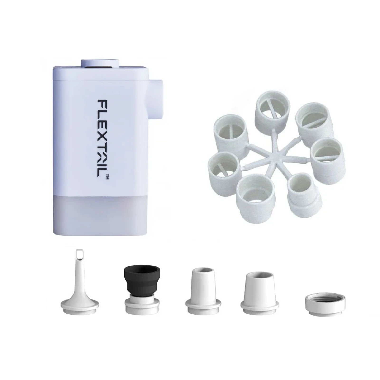 Flextail Sada: Vzduchová pumpa MAX Pump 2 Plus + univerzální redukce s příčkou · záber 1
