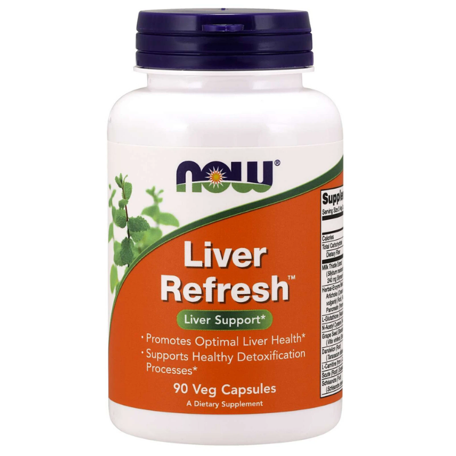 NOW Foods Potpora jetri Liver refresh · záber 1