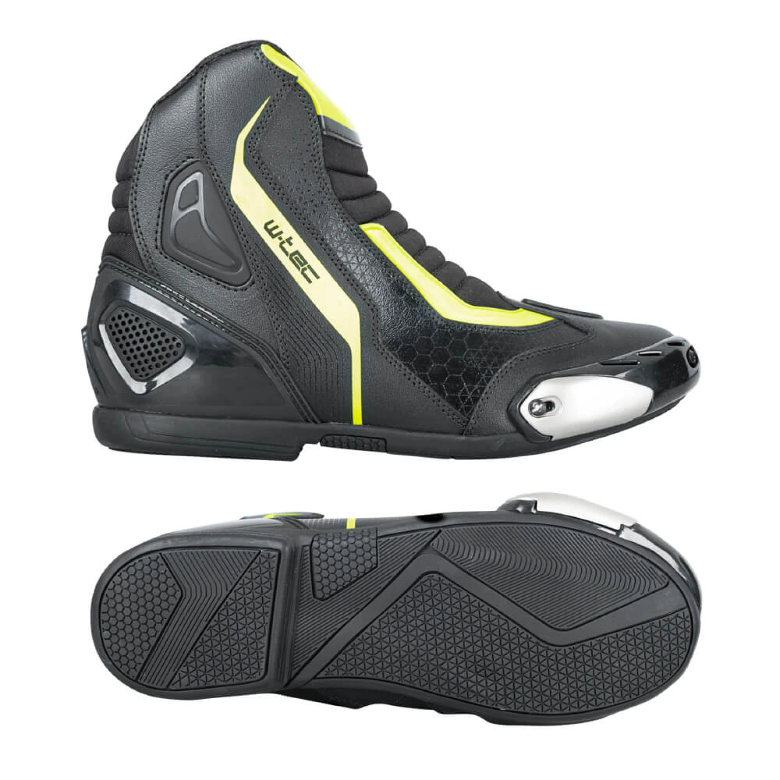 Moto topánky W-TEC GlamCE Farba čierno-červená, · záber 4
