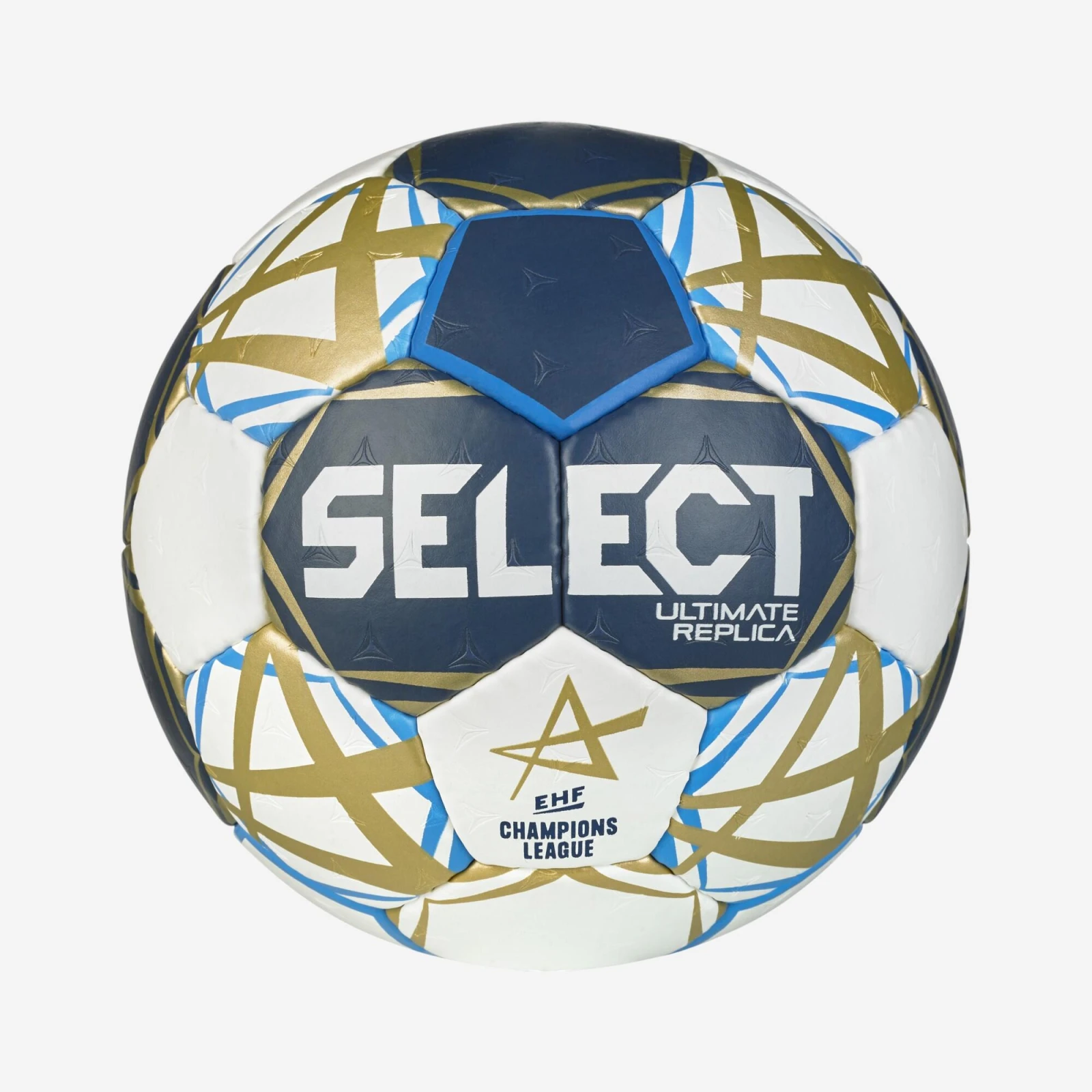 Hádzanárska lopta SELECT HB Ultimate replica EHF Champions League 2 - modro-biela · záber 2