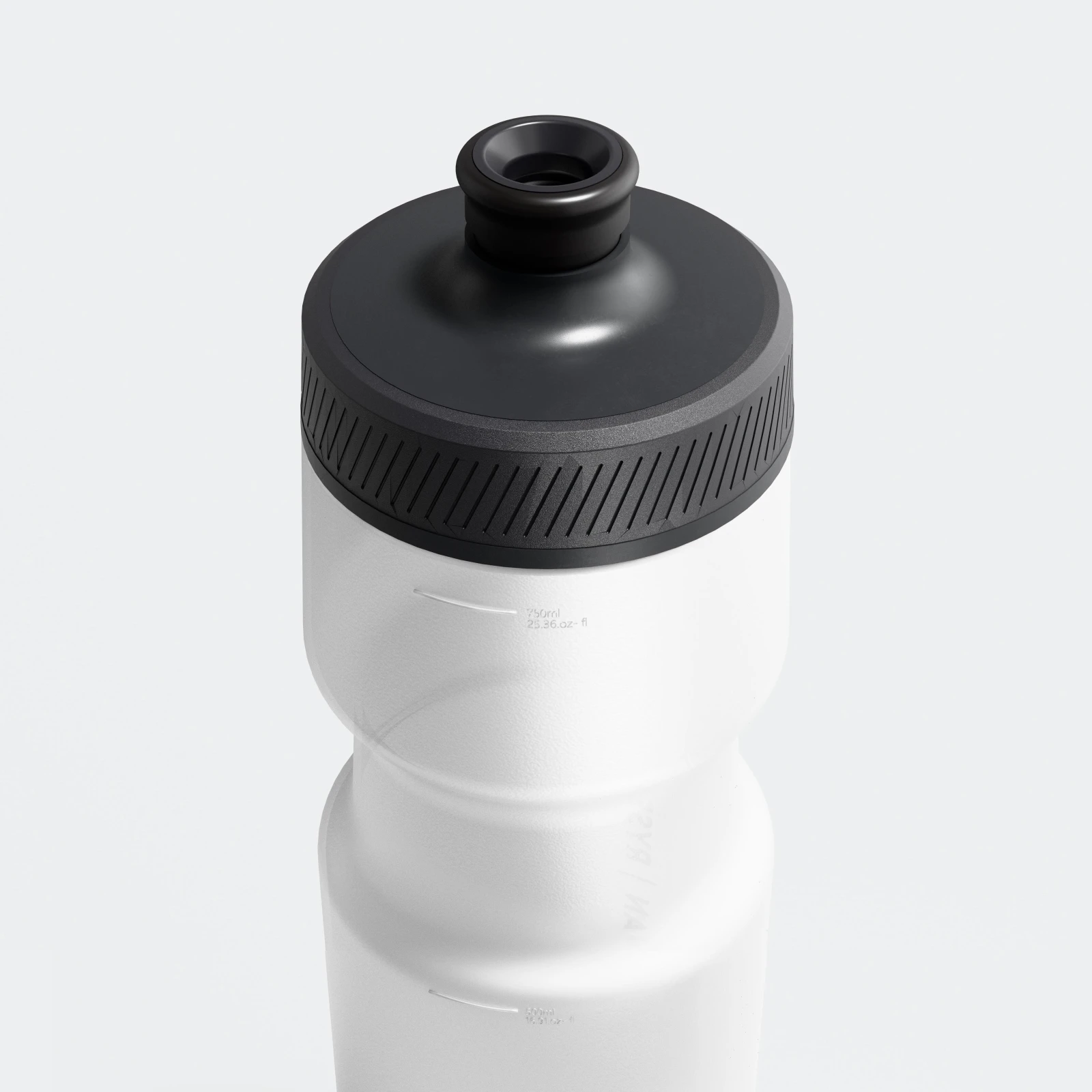 VAN RYSEL Cyklistická fľaša FastFlow L 800 ml priesvitná . · záber 2