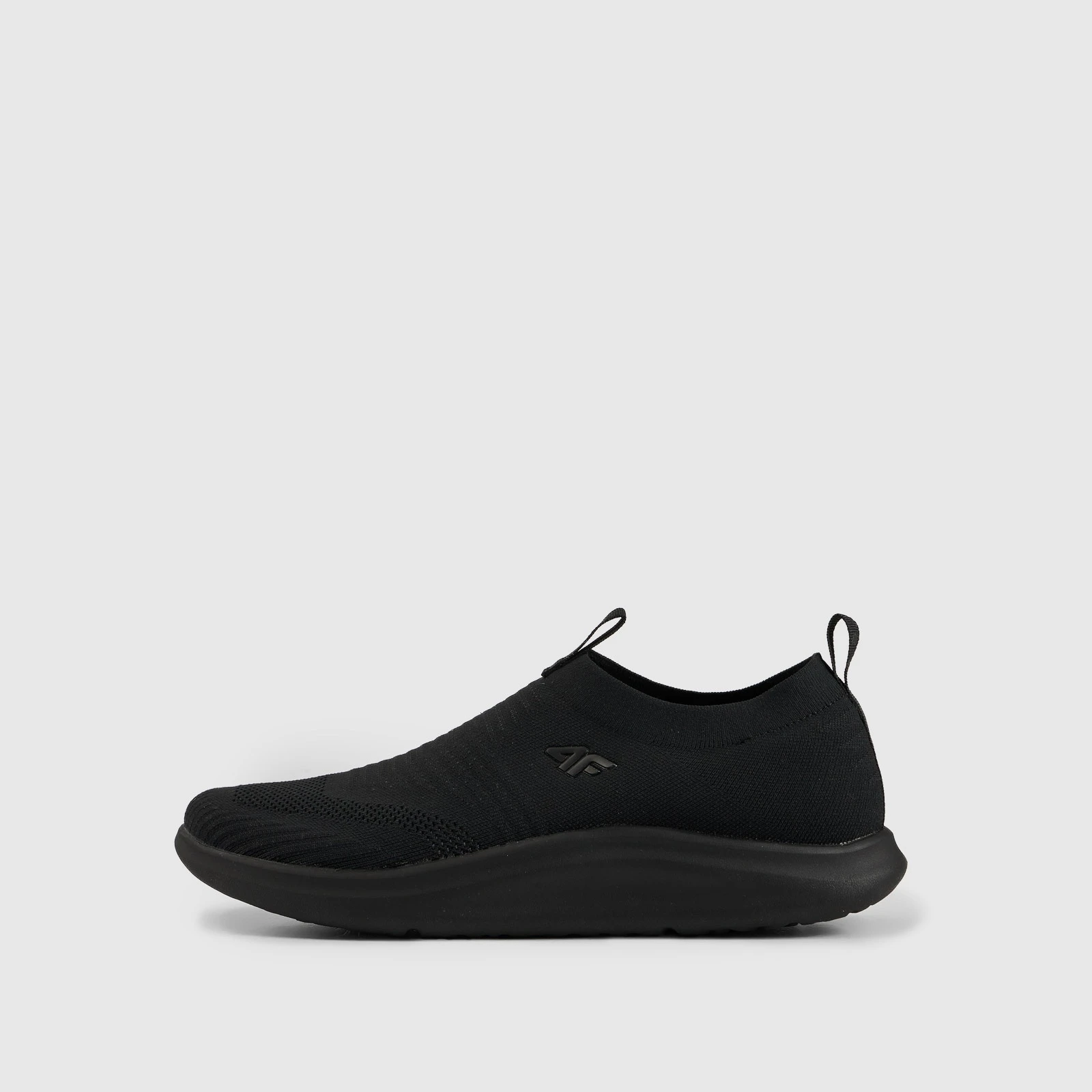 Nízké slip-on tenisky NEONITE s měkkou stélkou pánské - černé · záber 1