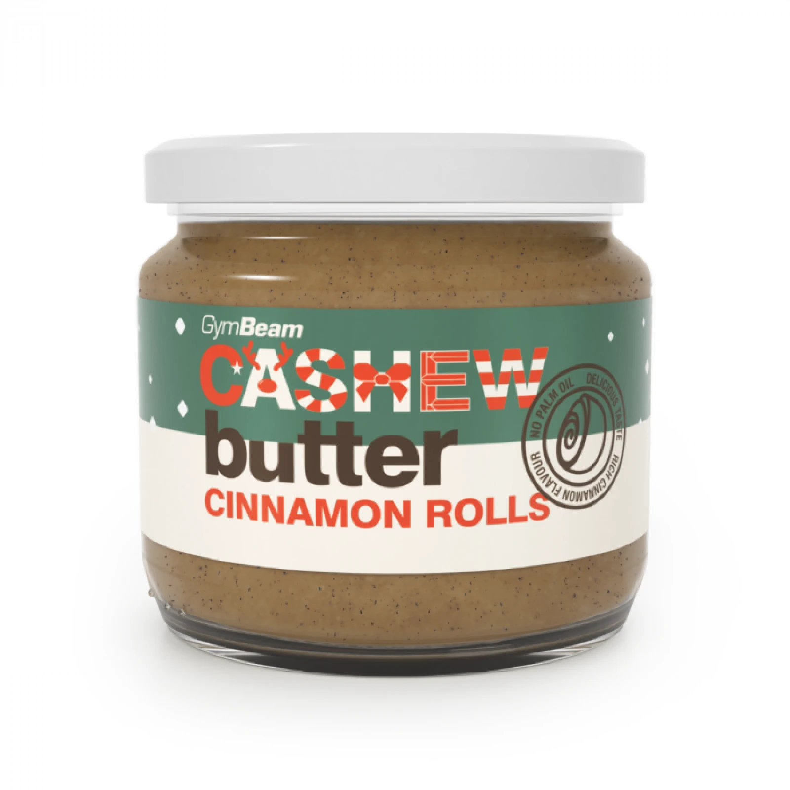 GymBeam Kešu krém - Cinnamon maslo · záber 1