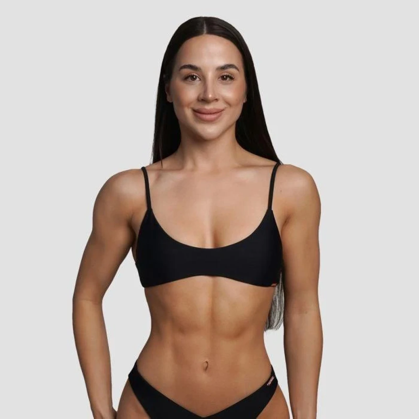 GymBeam Vrchní díl plavek HAWAII Black - Velikost: XS | Barva: čierna · záber 1