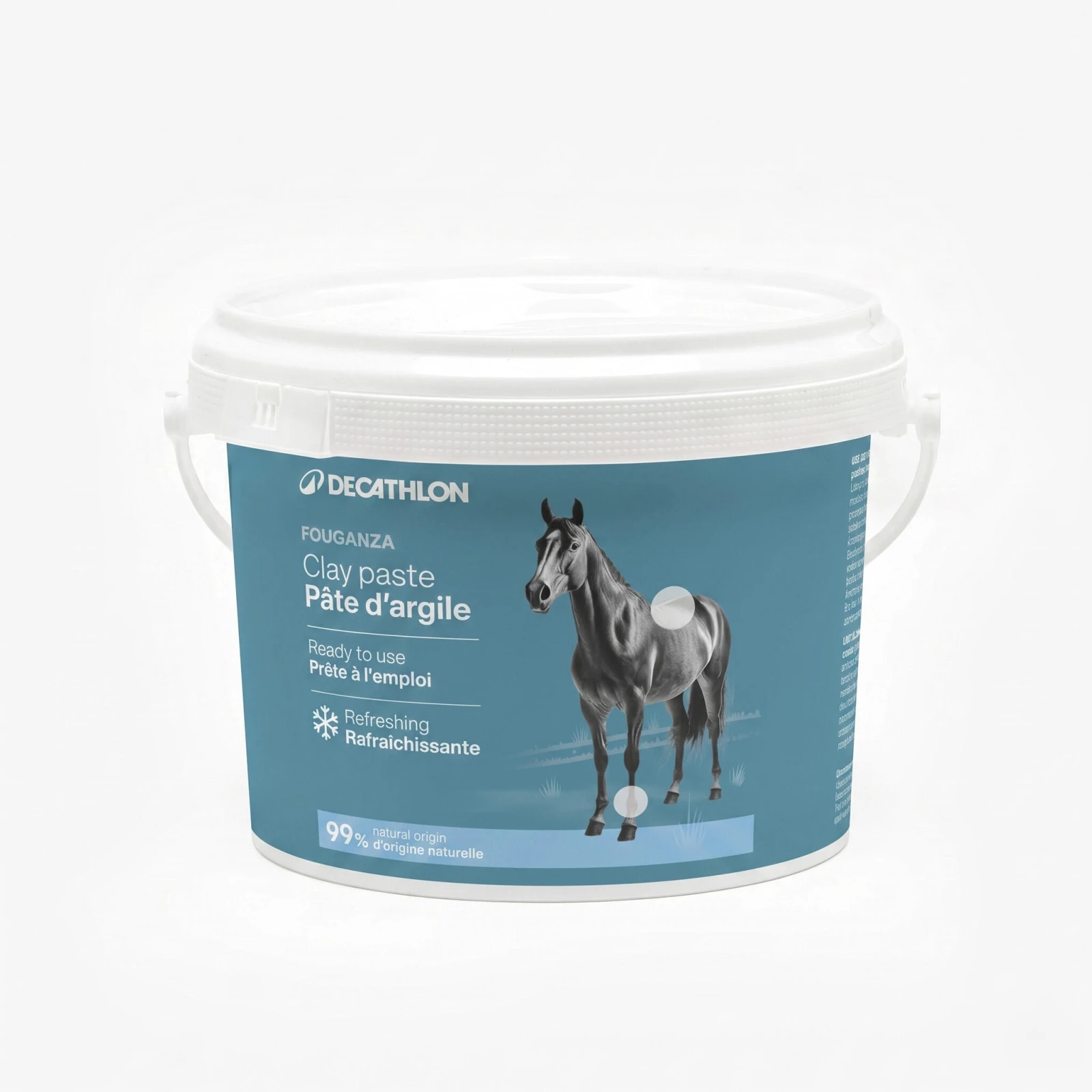 FOUGANZA Osviežujúci íl pre kone a poníky 2,5 kg bez · záber 1