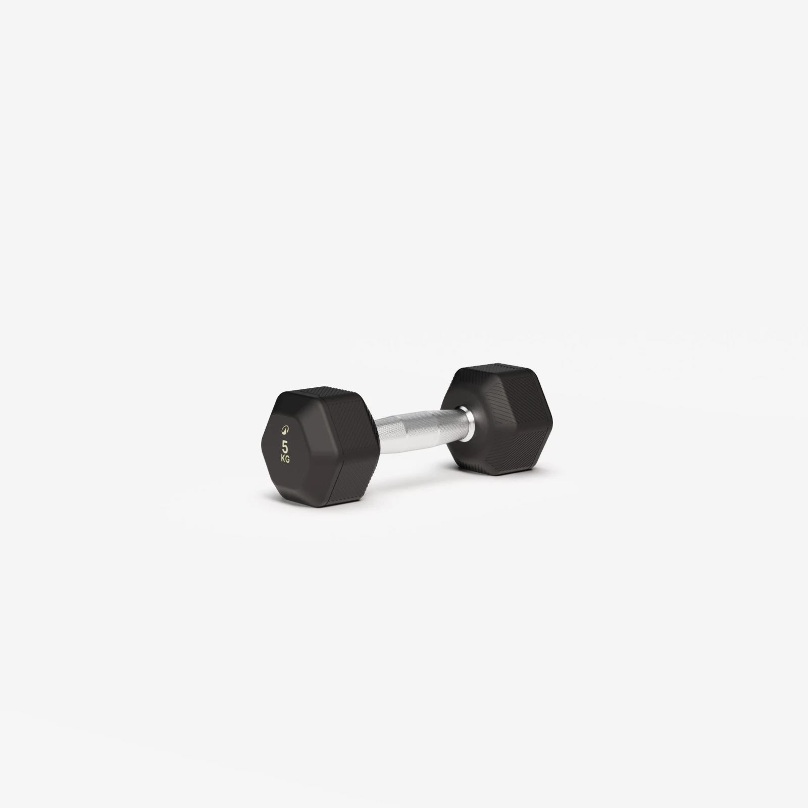DOMYOS Šesťhranná činka Hex Dumbbell 5 kg pro bez · záber 1