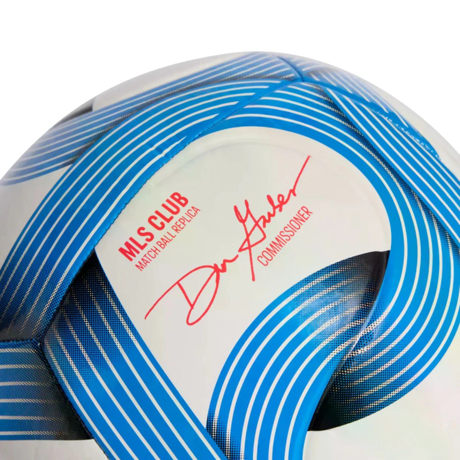 Futbalová lopta ADIDAS MLS CLB WHITE GLOBLU LUCRED · záber 7