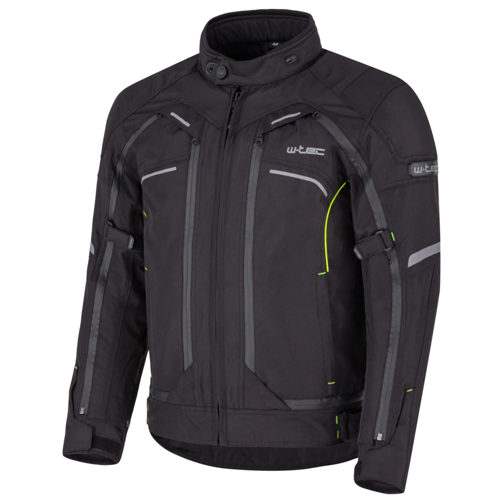 Pánska moto bunda W-TEC Progair Farba čierna-fluo, · záber 4