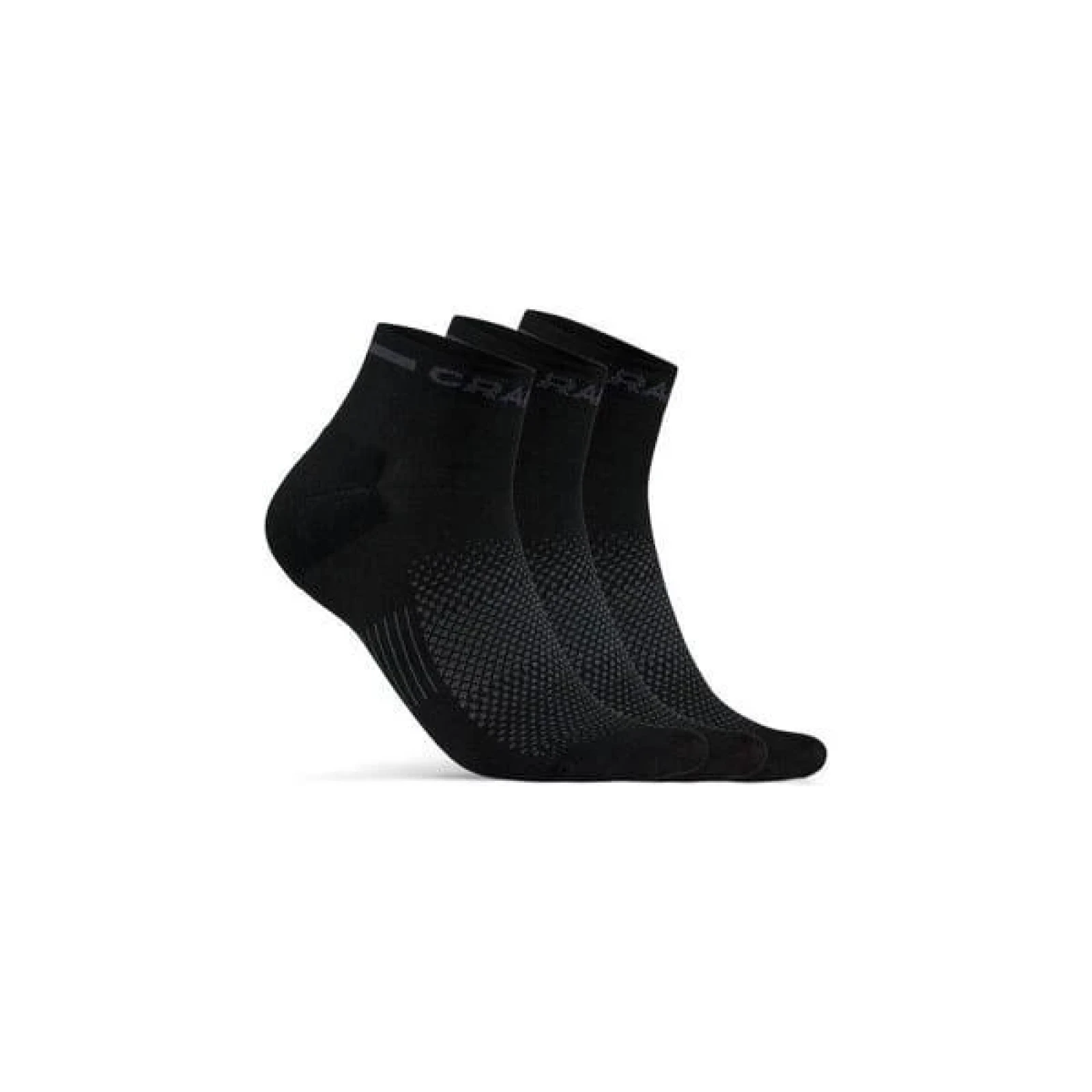 Craft CORE Dry Mid 3-pack - Barva: čierna · záber 1
