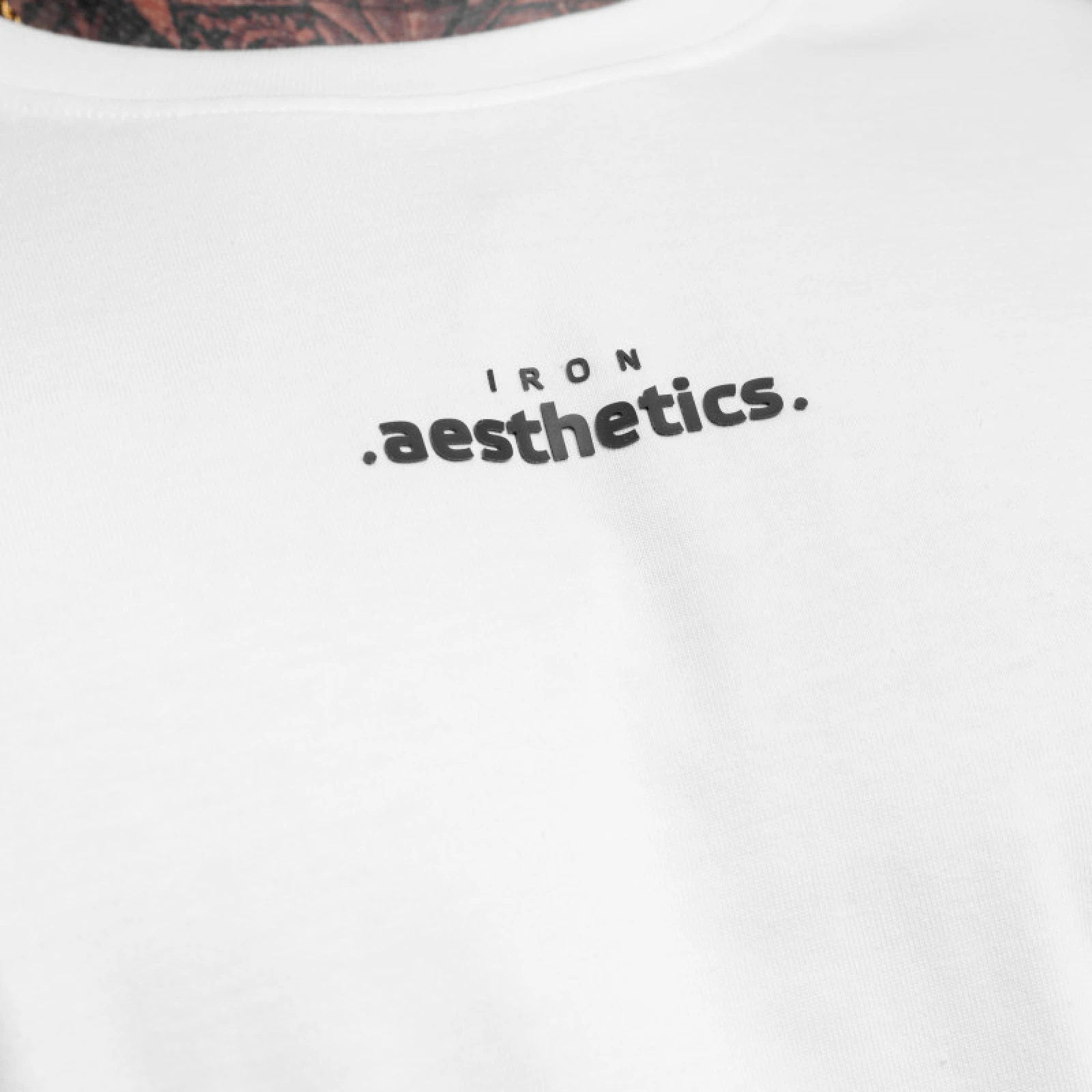 Oversize tričko Iron Aesthetics Major, biele · záber 2