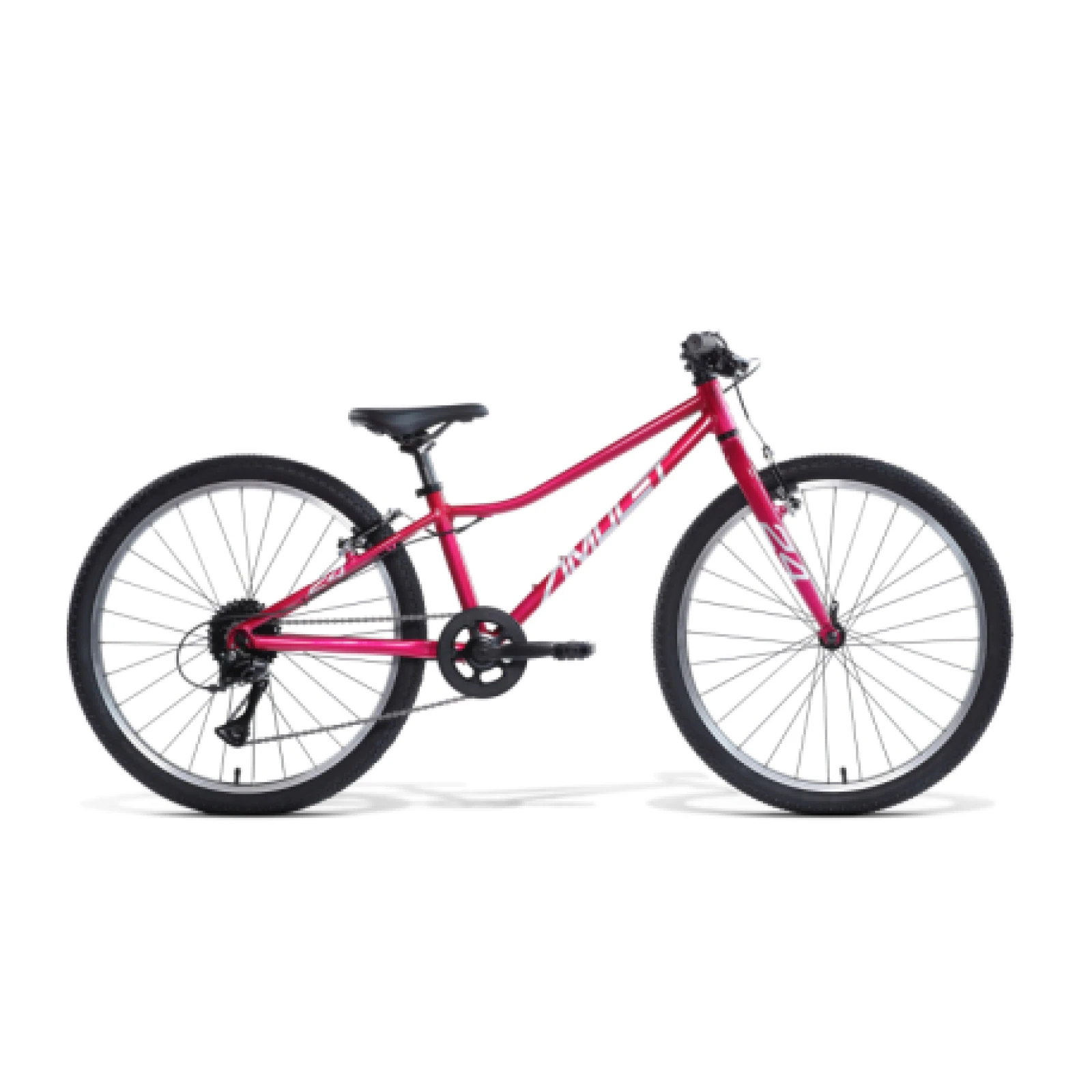 Dívčí horské kolo AMULET 24 Fun, raspberry pearl silver · záber 1