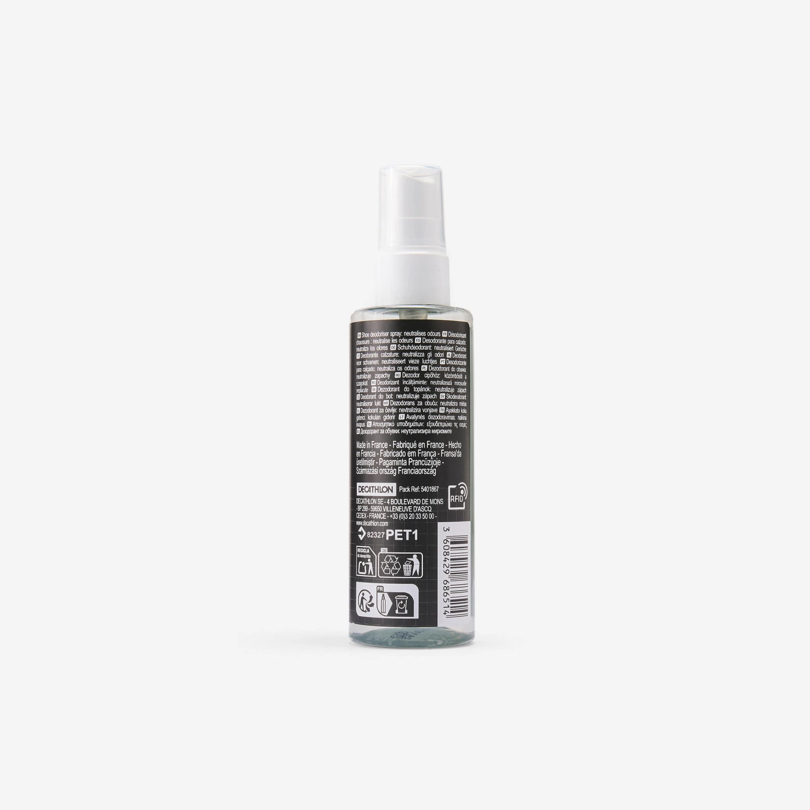 KALENJI Sprej na neutralizáciu zápachu 100 ml bez · záber 2