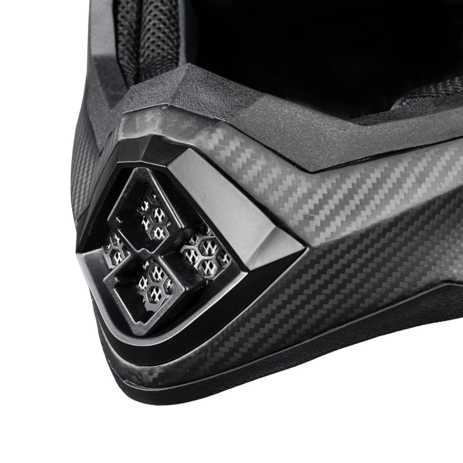 Motokrosová prilba W-TEC Crosscomp Farba karbón mat, · záber 4