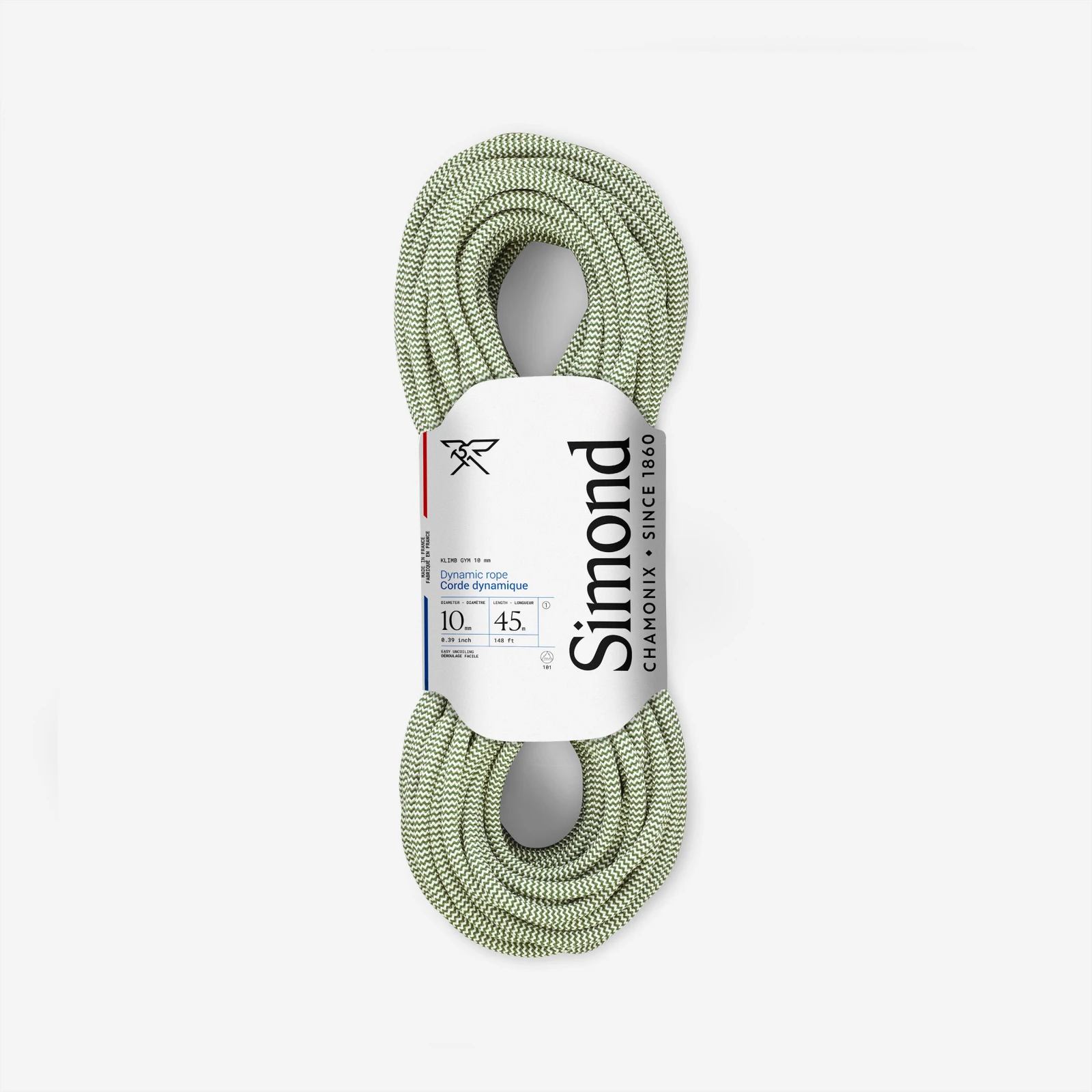 SIMOND Lano Klimb Gym na lezenie 10 mm × 45 m zelené bez · záber 1