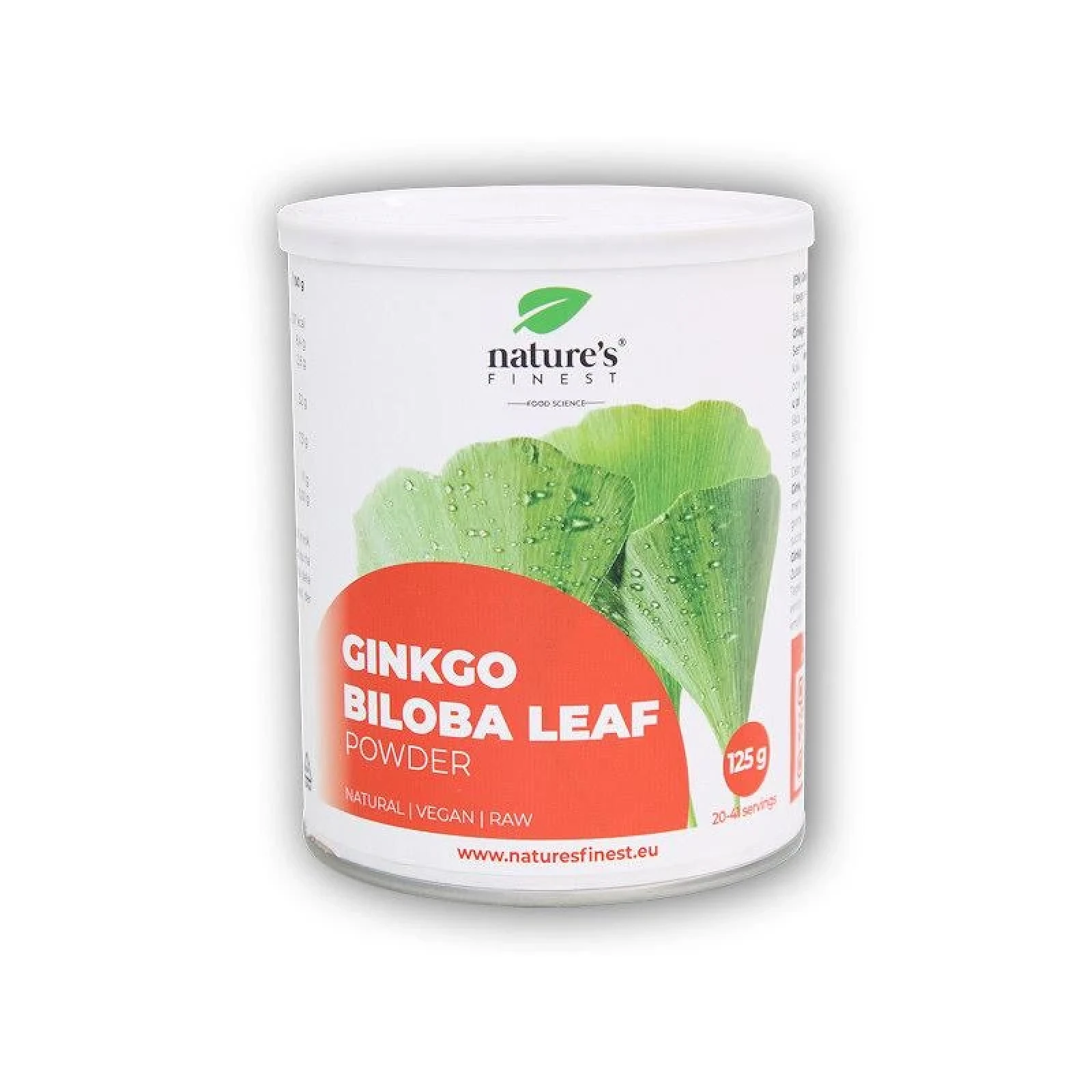 Natures Finest Ginkgo Biloba Leaf Powder 125g · záber 1