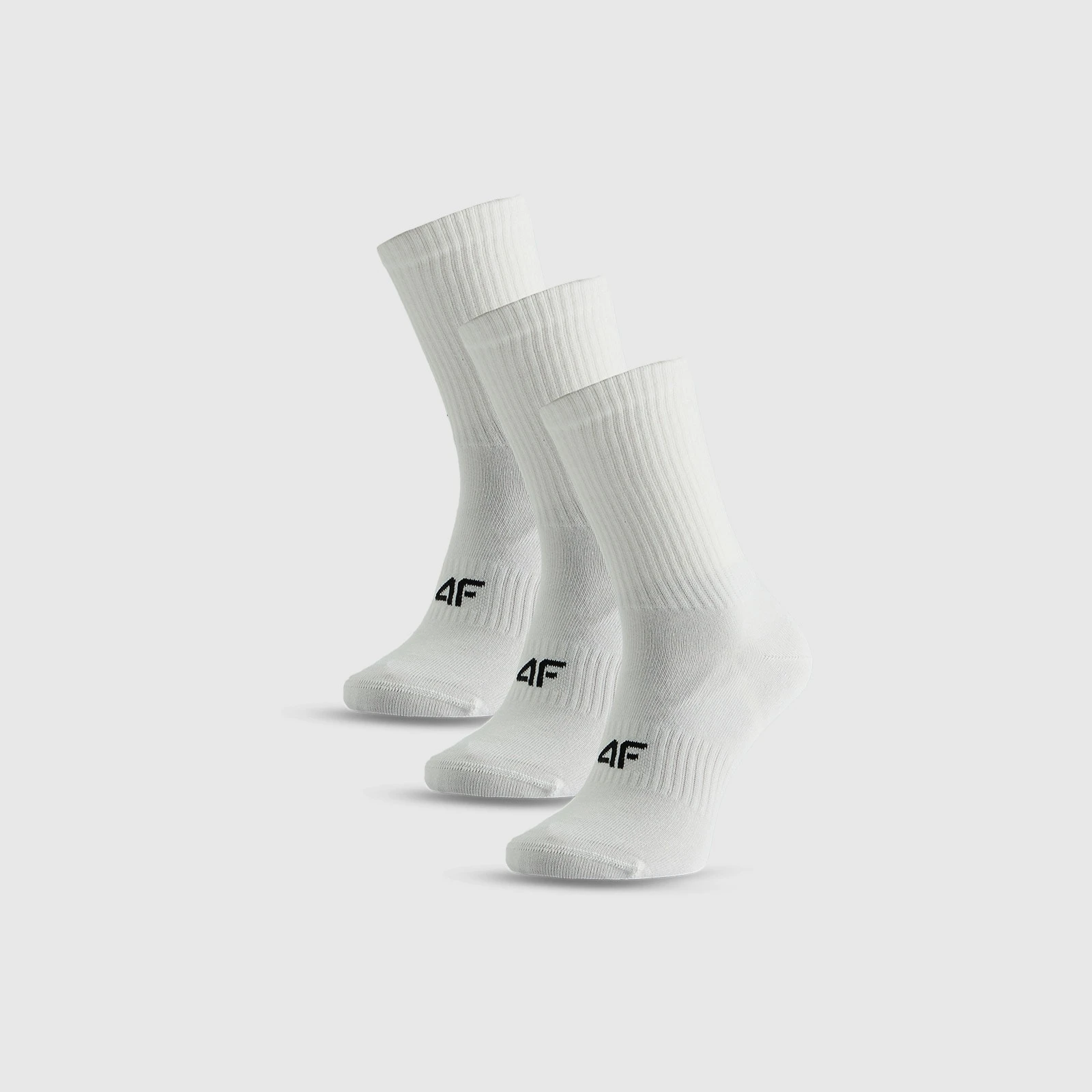 Dlouhé ponožky (3-pack) dámské - bílé · záber 1