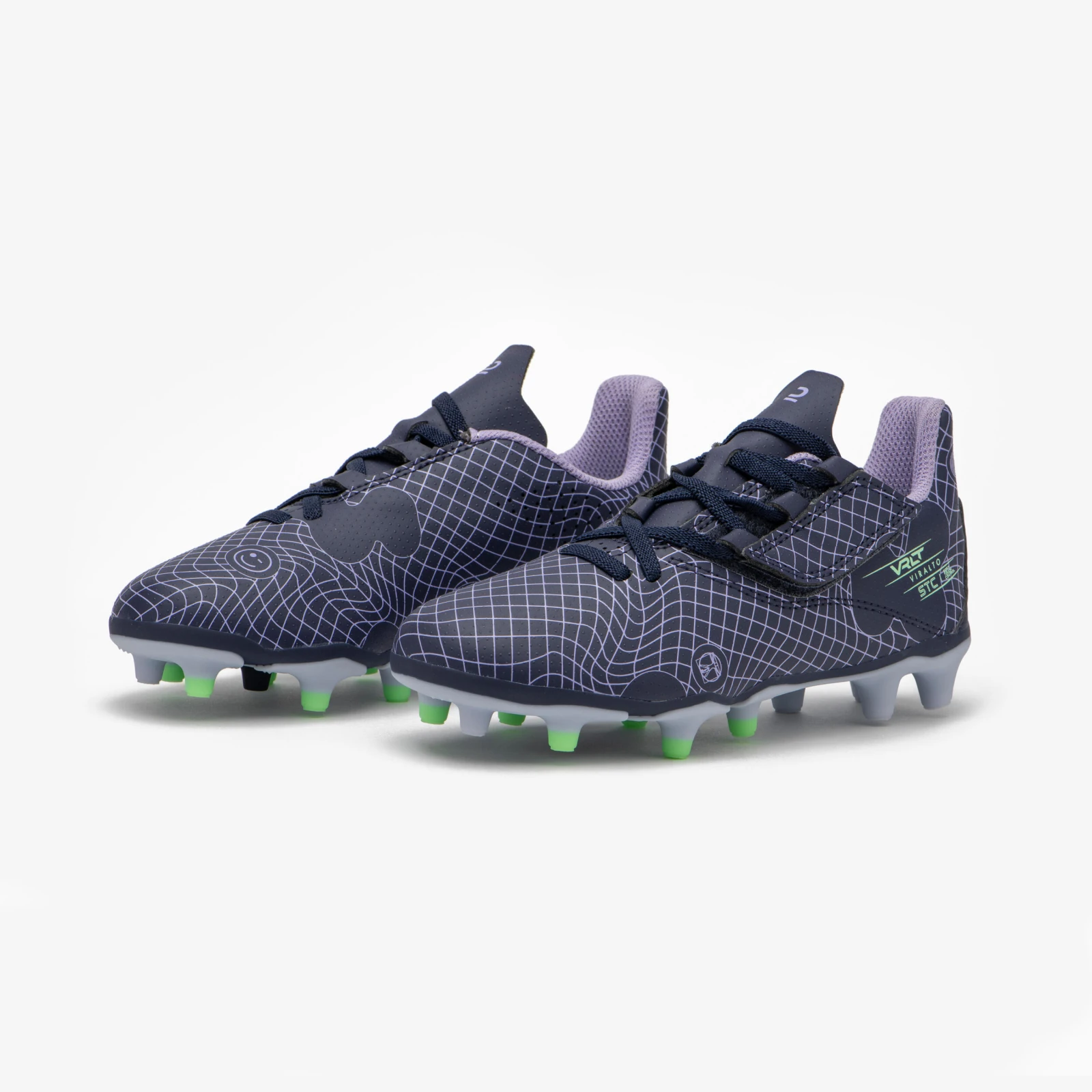 KIPSTA Detské futbalové kopačky Viralto I Easy FG Nebula suchý zips 29 · záber 2