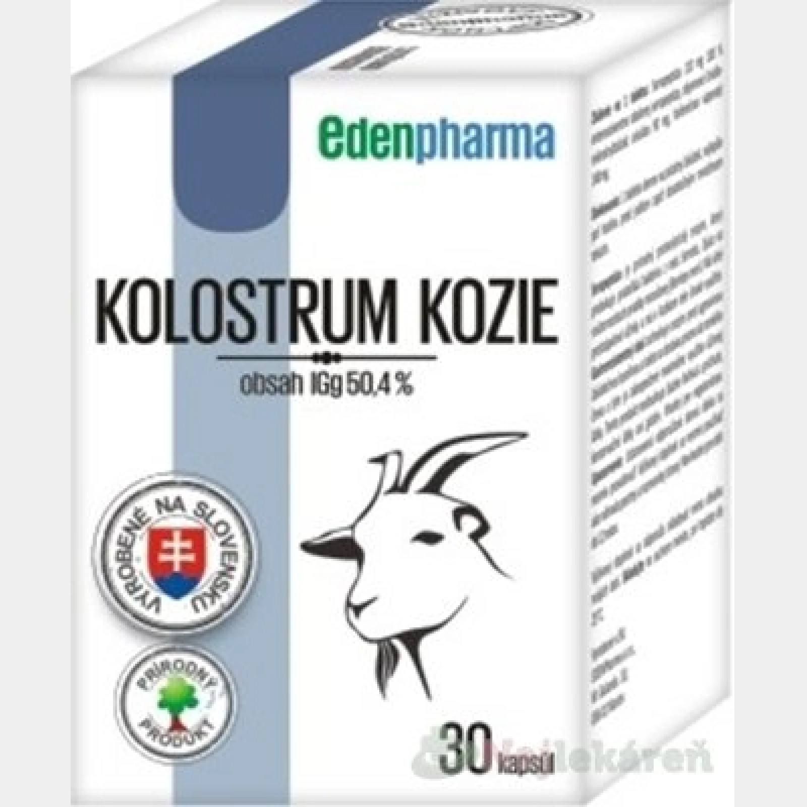 EDENPharma KOLOSTRUM KOZIE 30 ks · záber 1