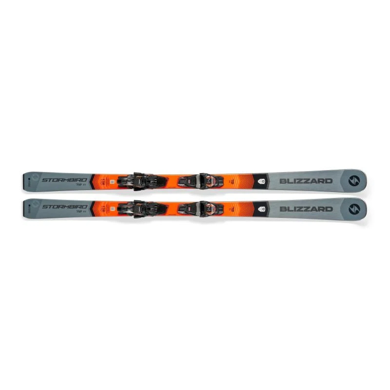Sjezdové lyže - on piste s vázáním BLIZZARD Stormbird 72 TI + TP 11 Light DEMO, grey orange · záber 7